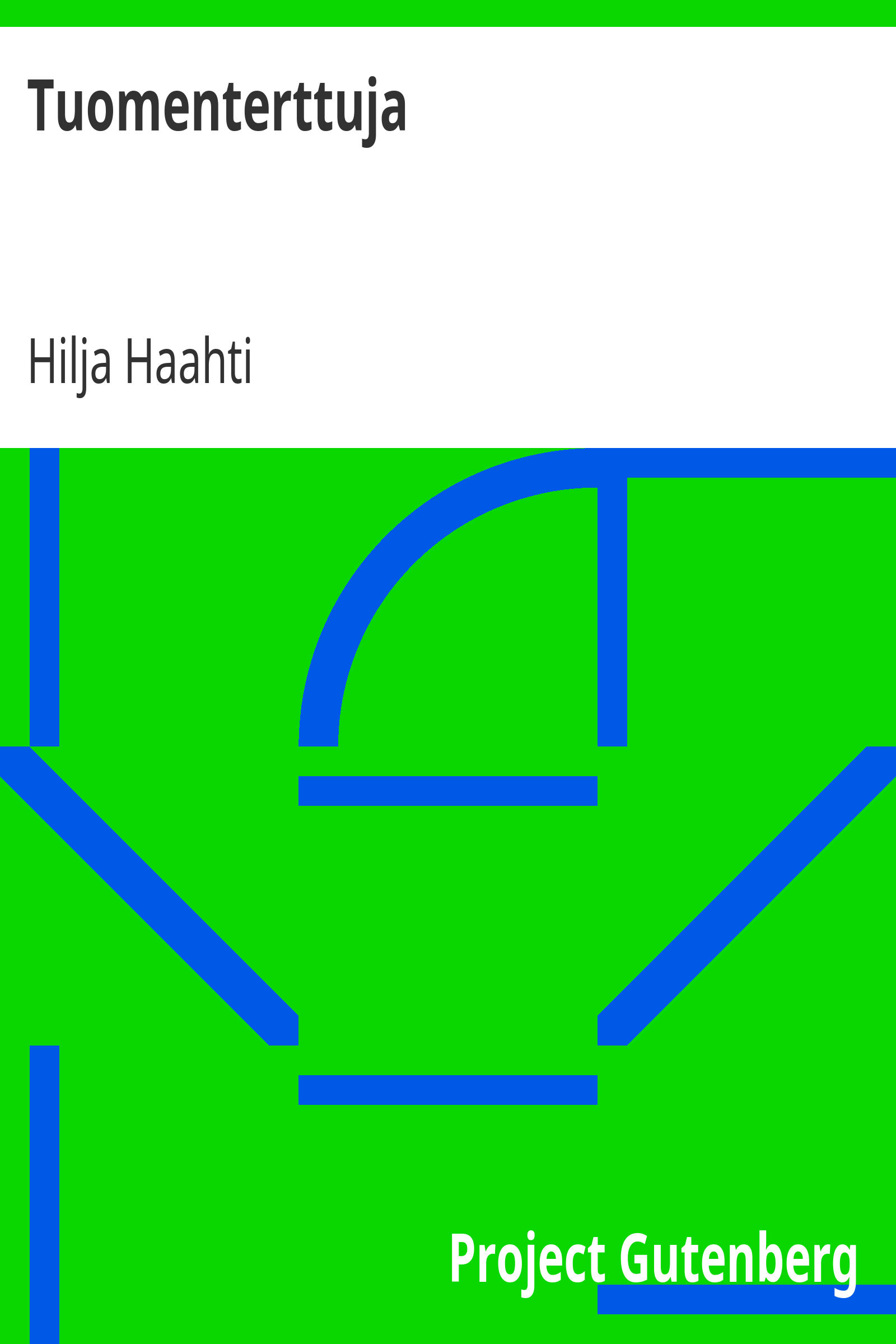 Tuomenterttuja cover