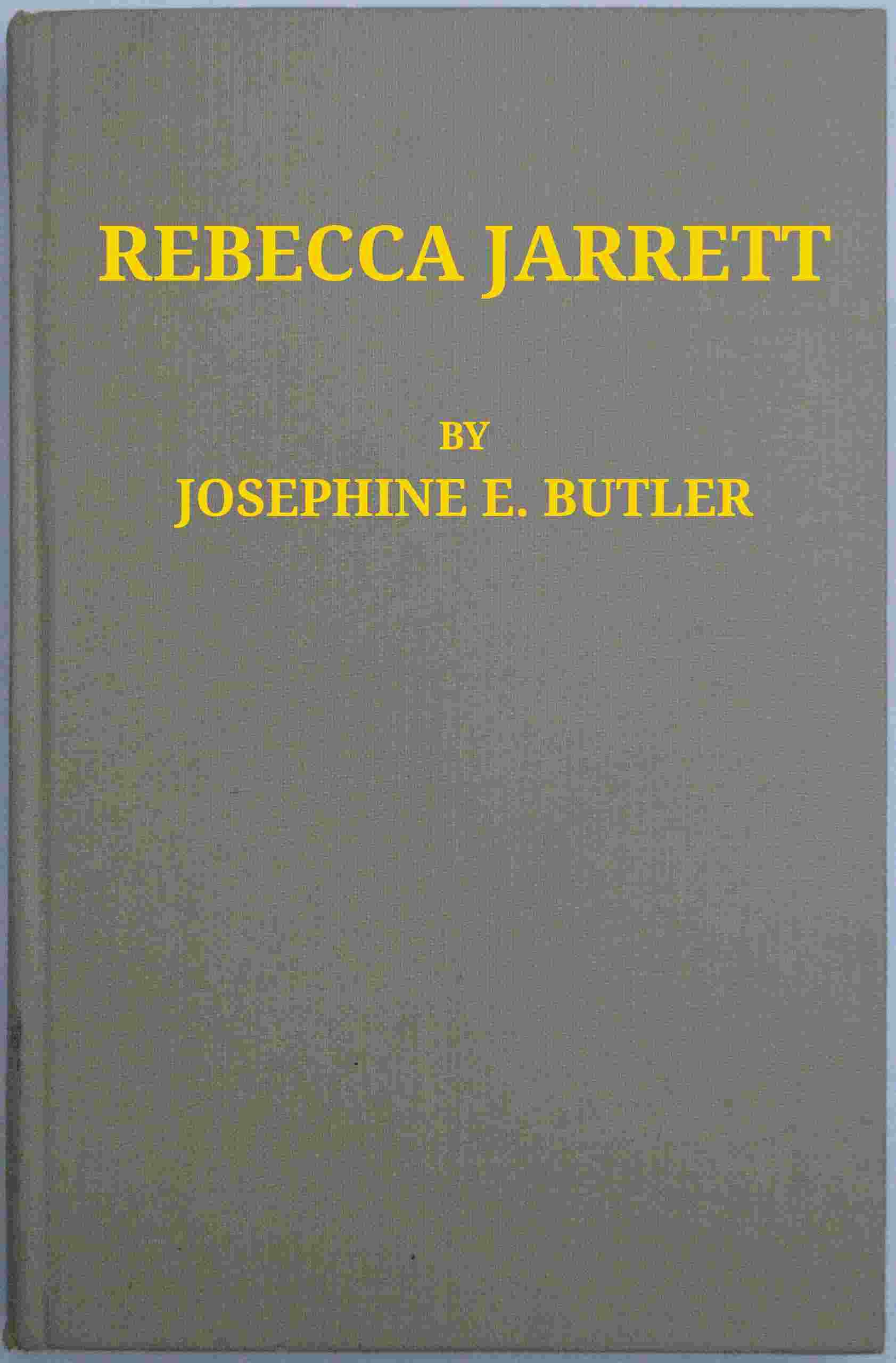 Rebecca Jarrett cover