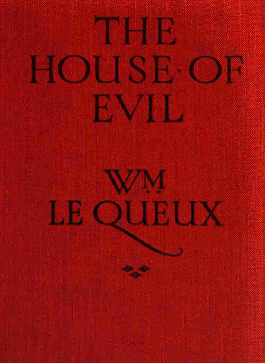The house of evil cover
