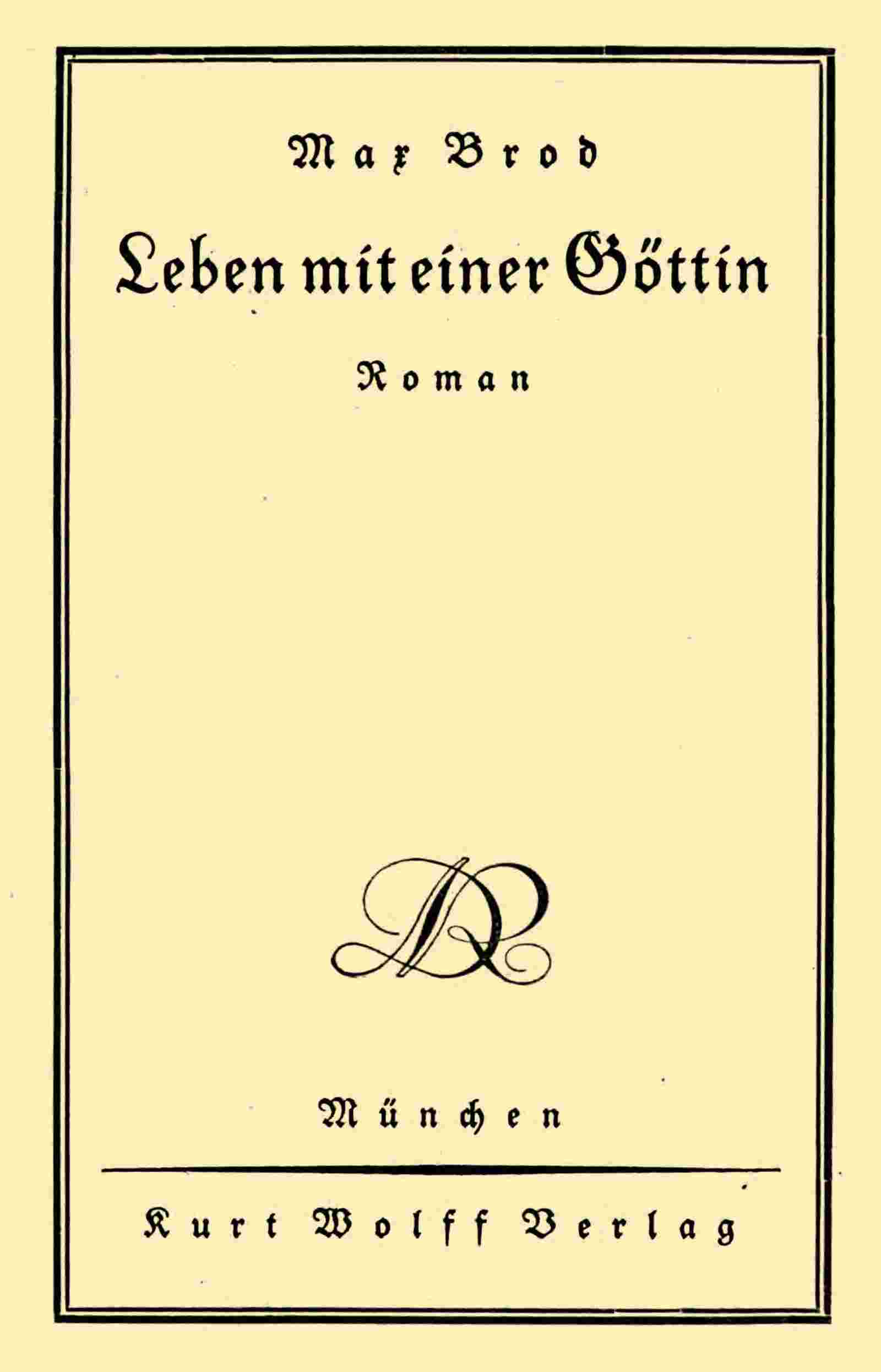 Leben mit einer Göttin cover