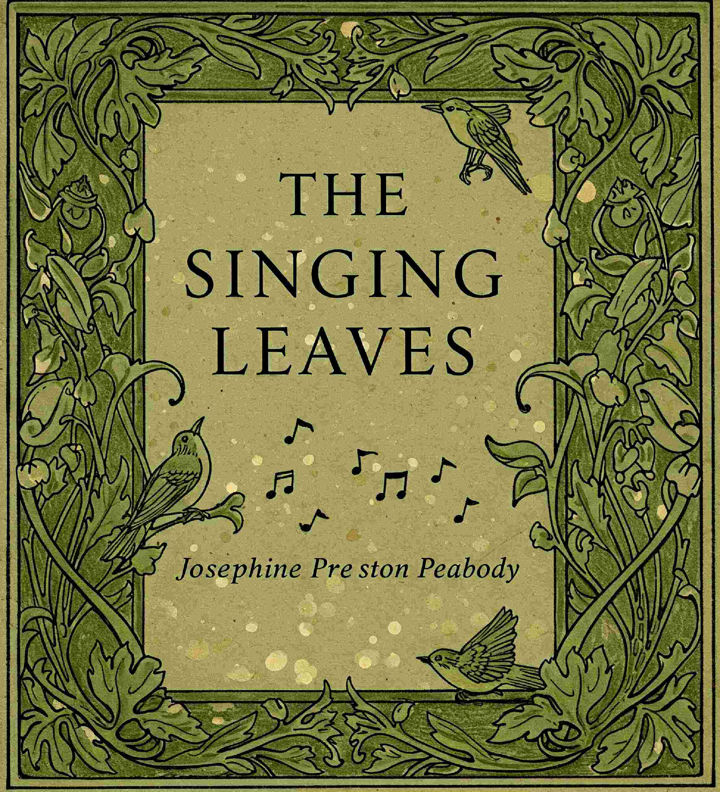 The singing leaves cover