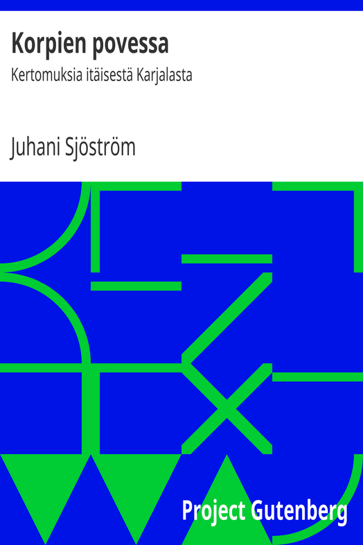 Korpien povessa cover
