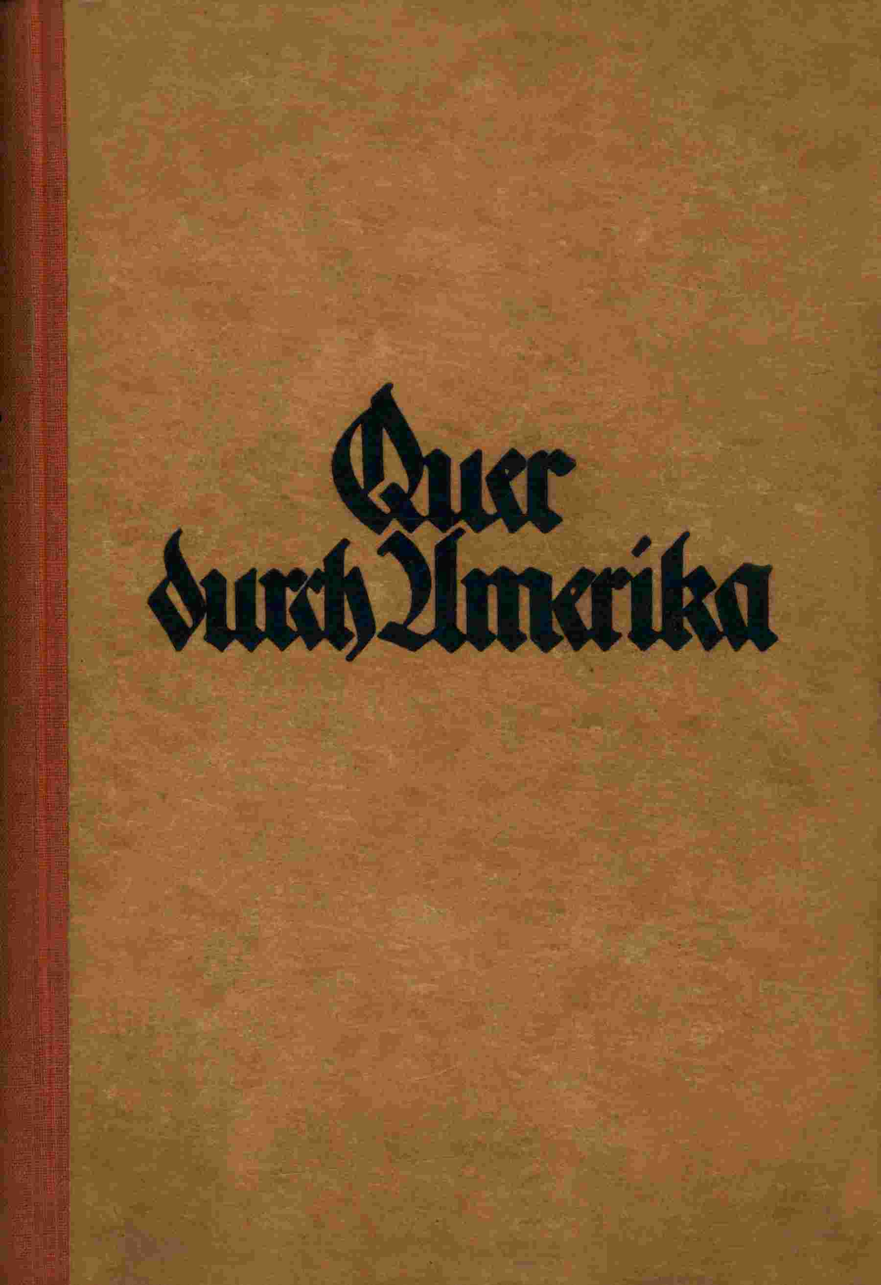 Quer durch Amerika cover