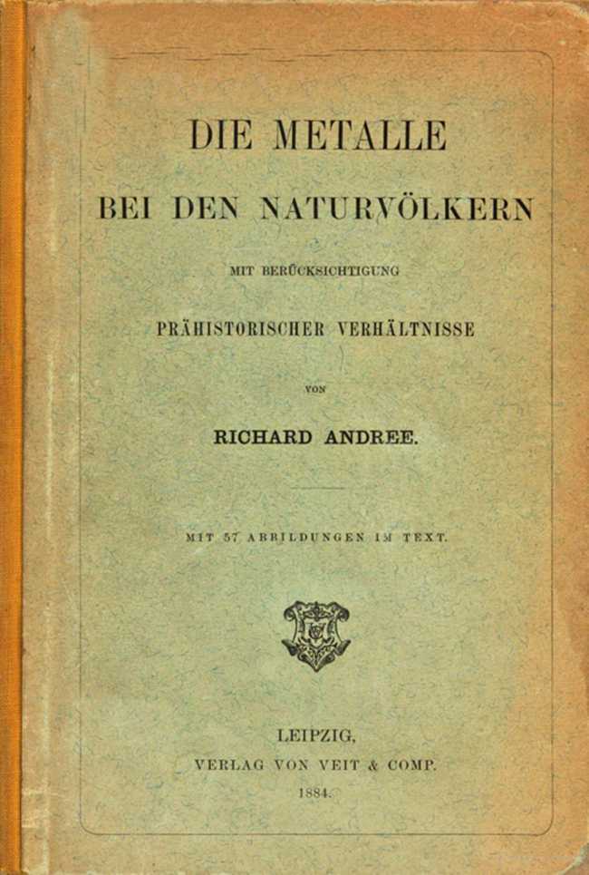 Die Metalle bei den Naturvölkern cover