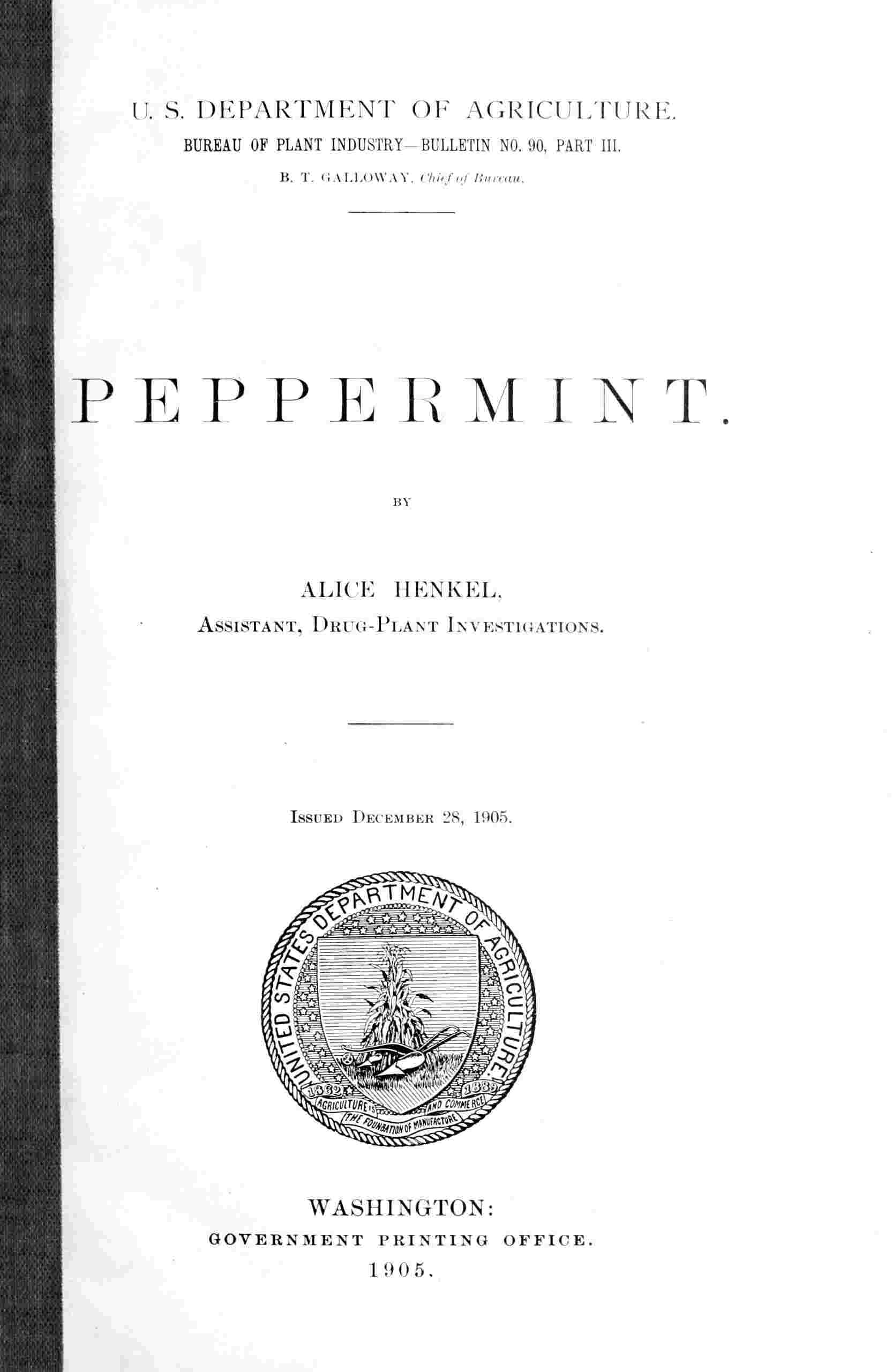 Peppermint cover