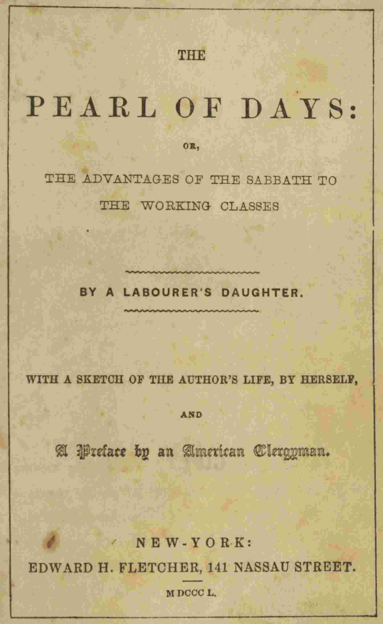 The pearl of days cover