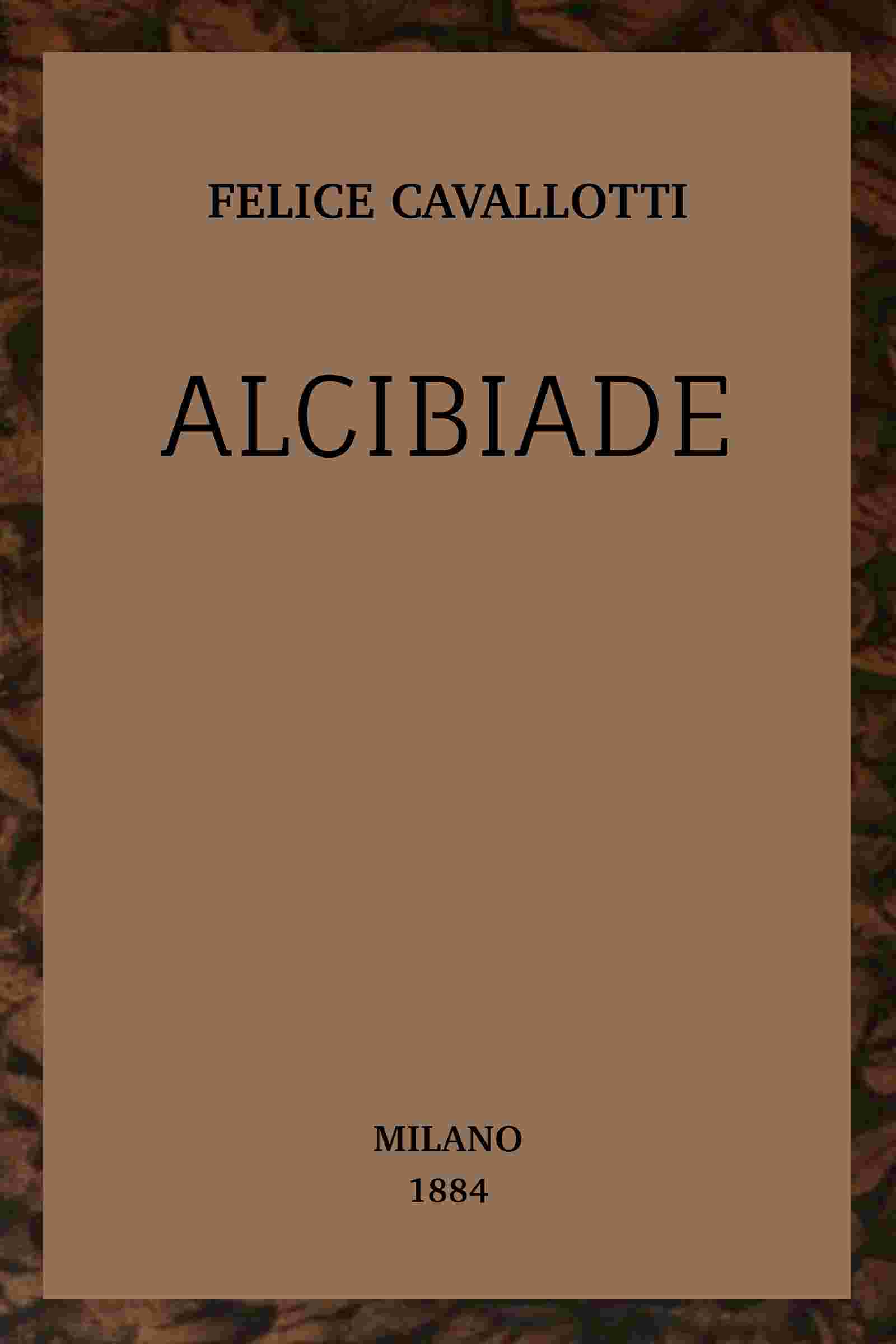 Alcibiade cover