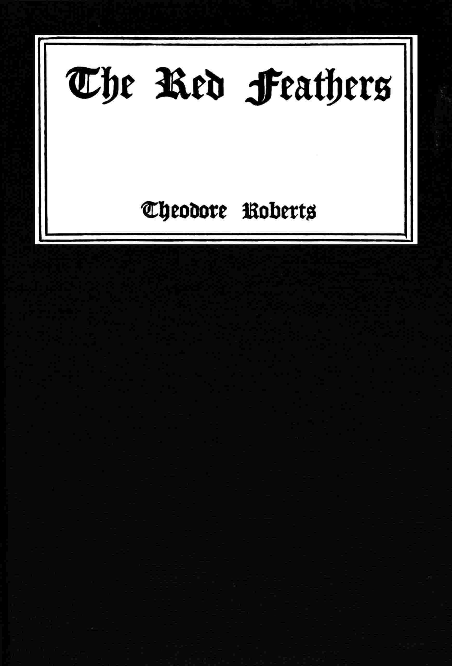 The red feathers cover