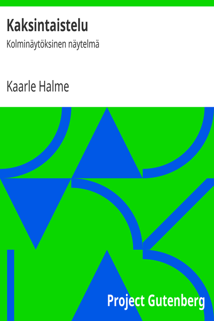 Kaksintaistelu cover