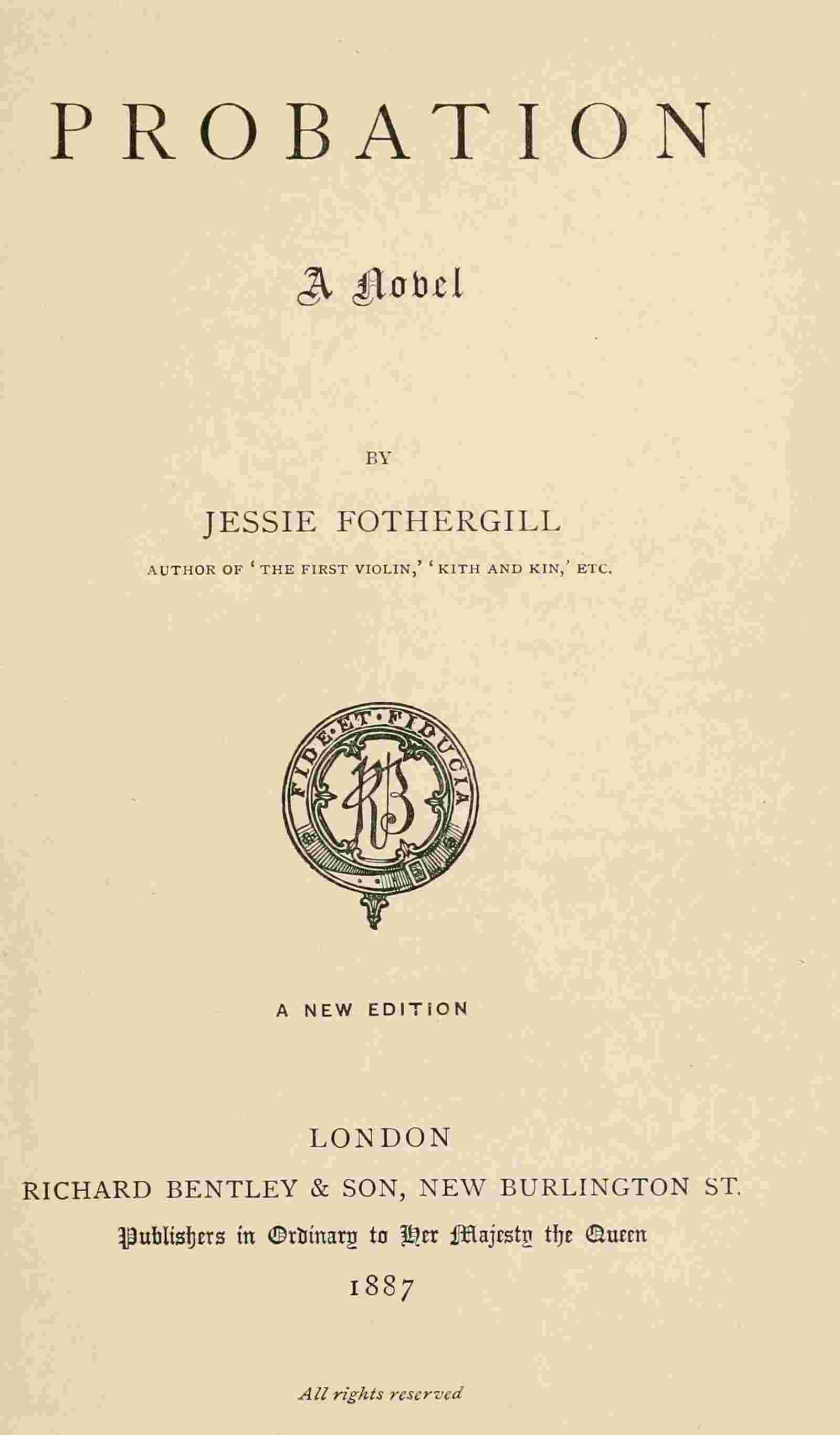 Probation cover