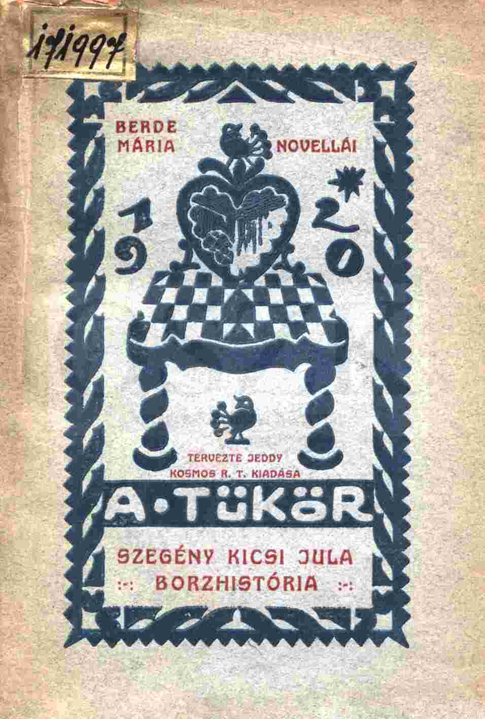 A tükör – Szegény kicsi Jula – Borzhistória cover