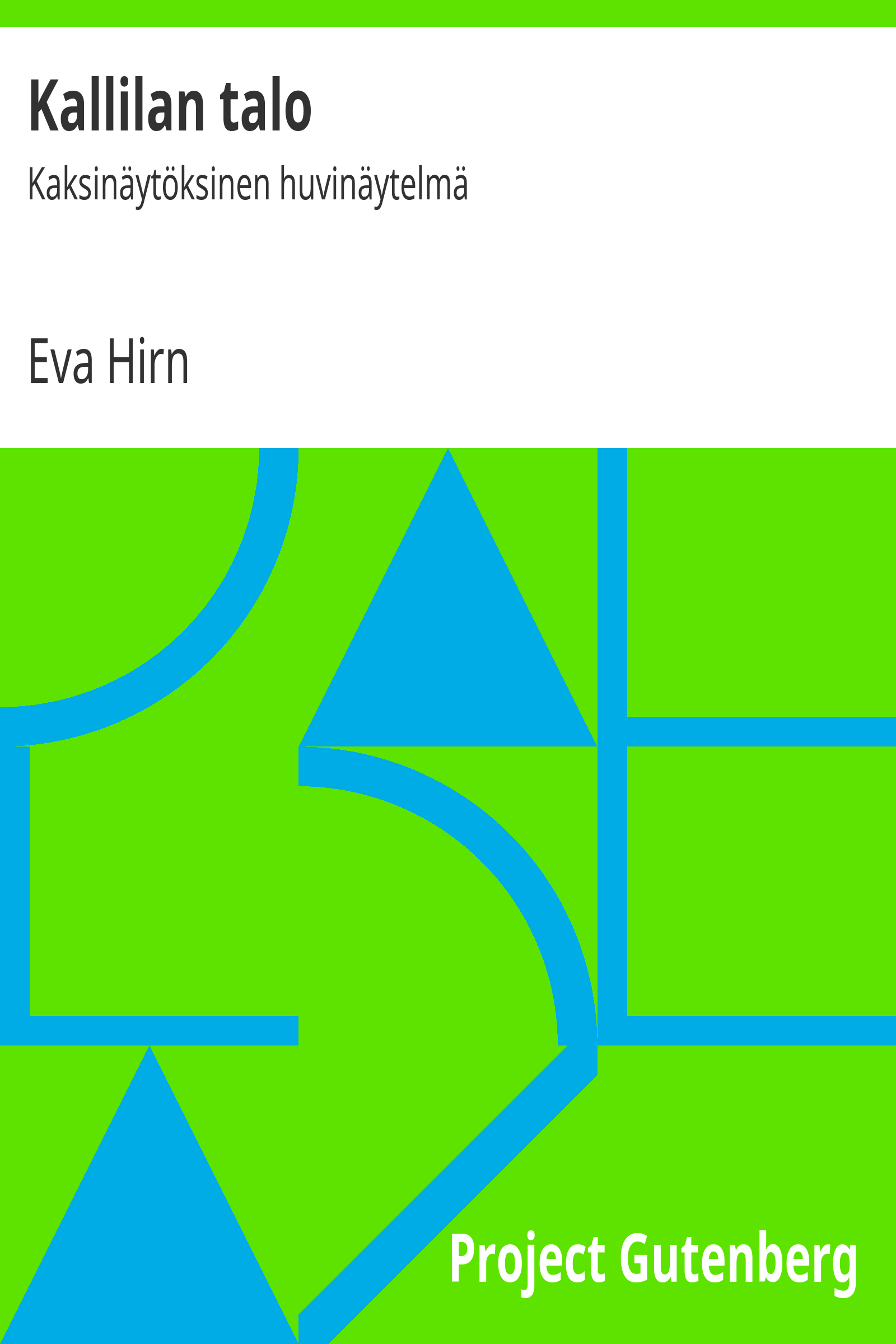 Kallilan talo cover