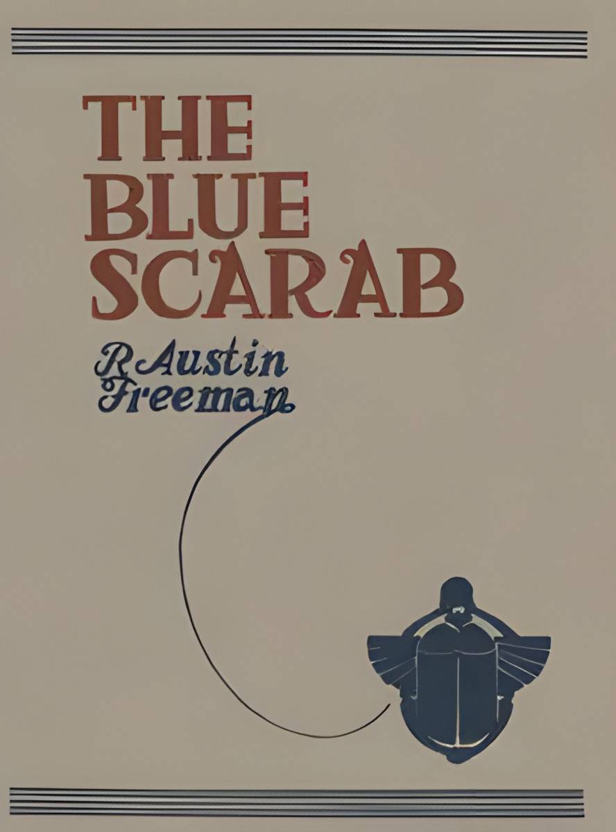 The blue scarab cover
