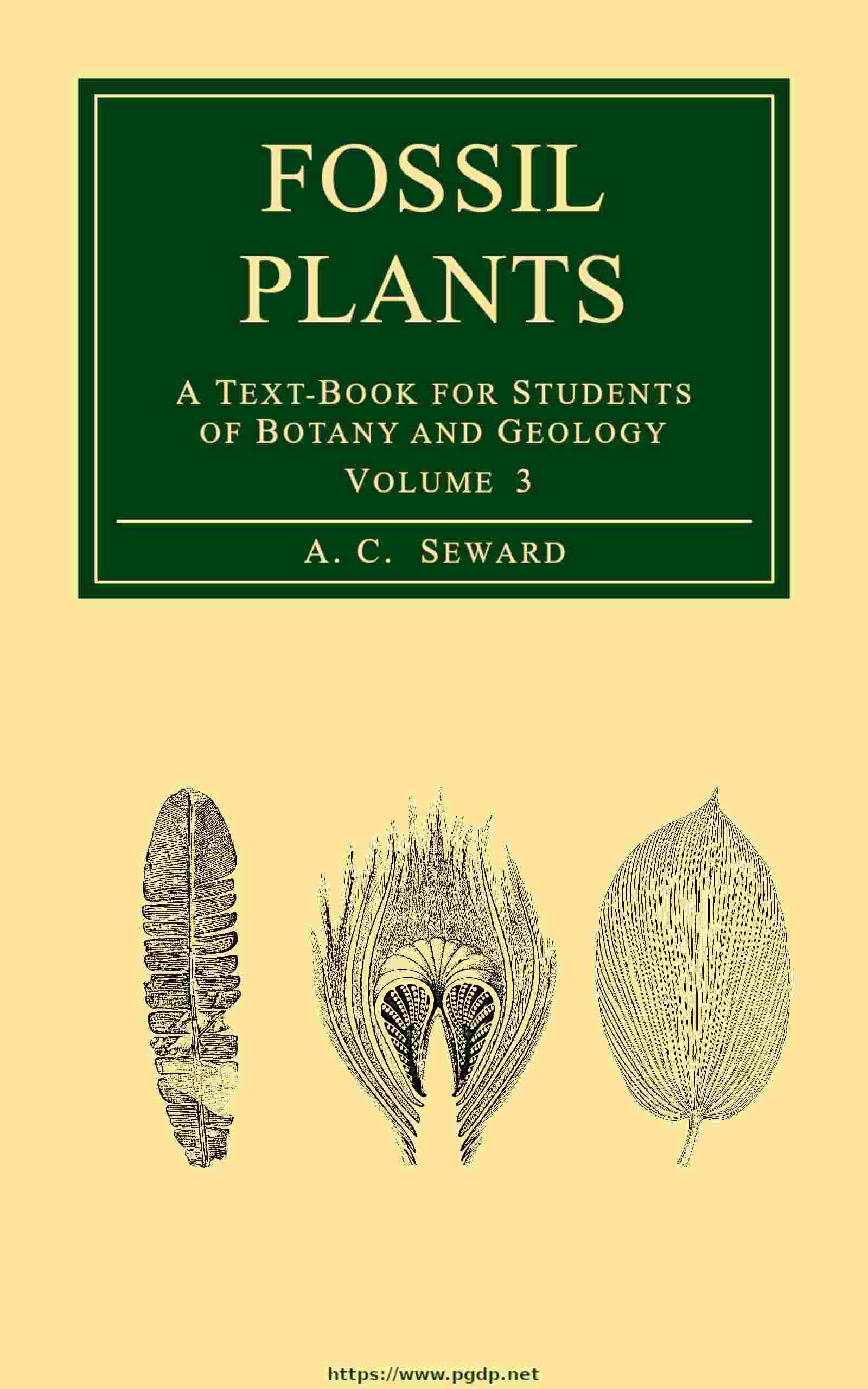 Fossil plants, Vol. 3 cover
