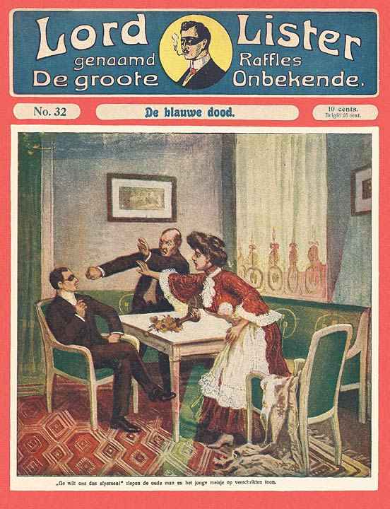 Lord Lister No. 0032: De blauwe dood cover