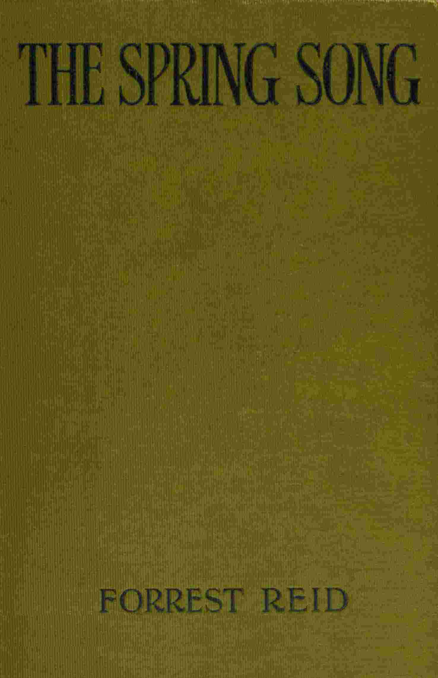 The Spring Song cover