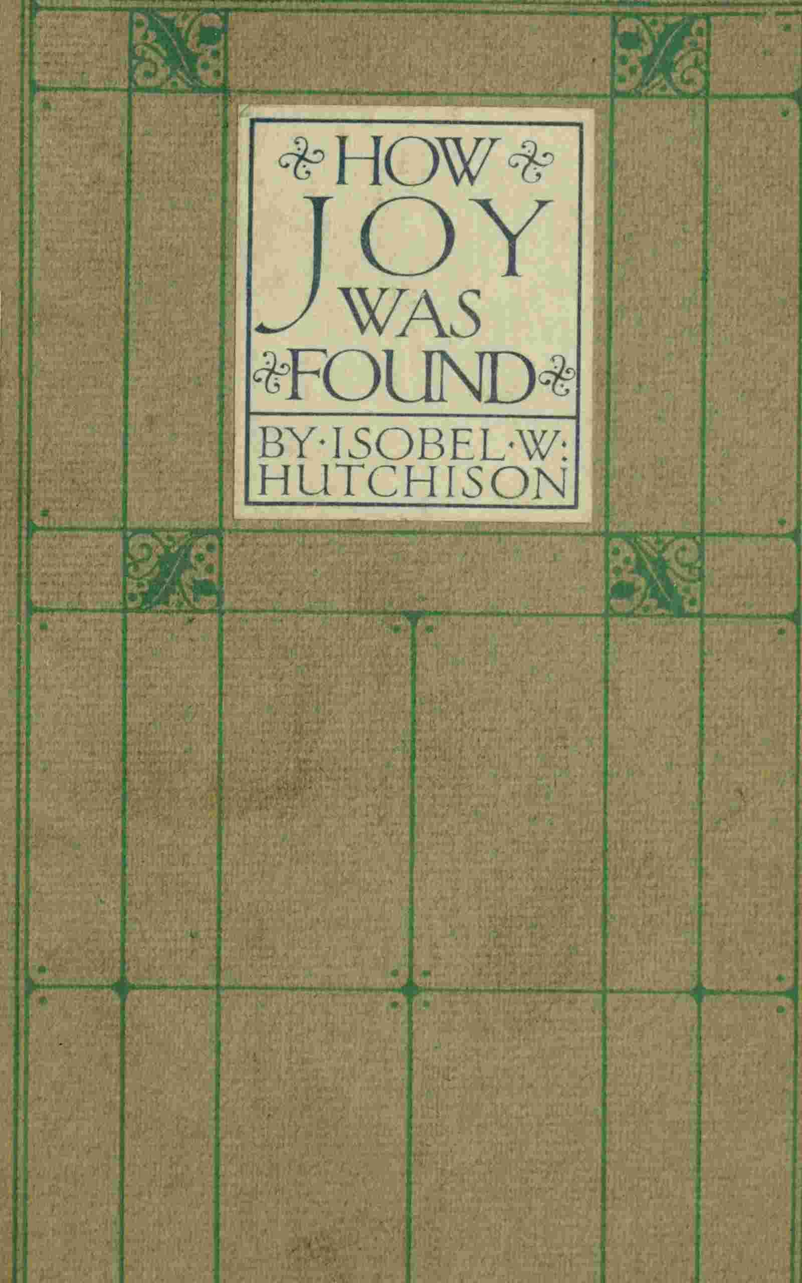 How joy was found cover