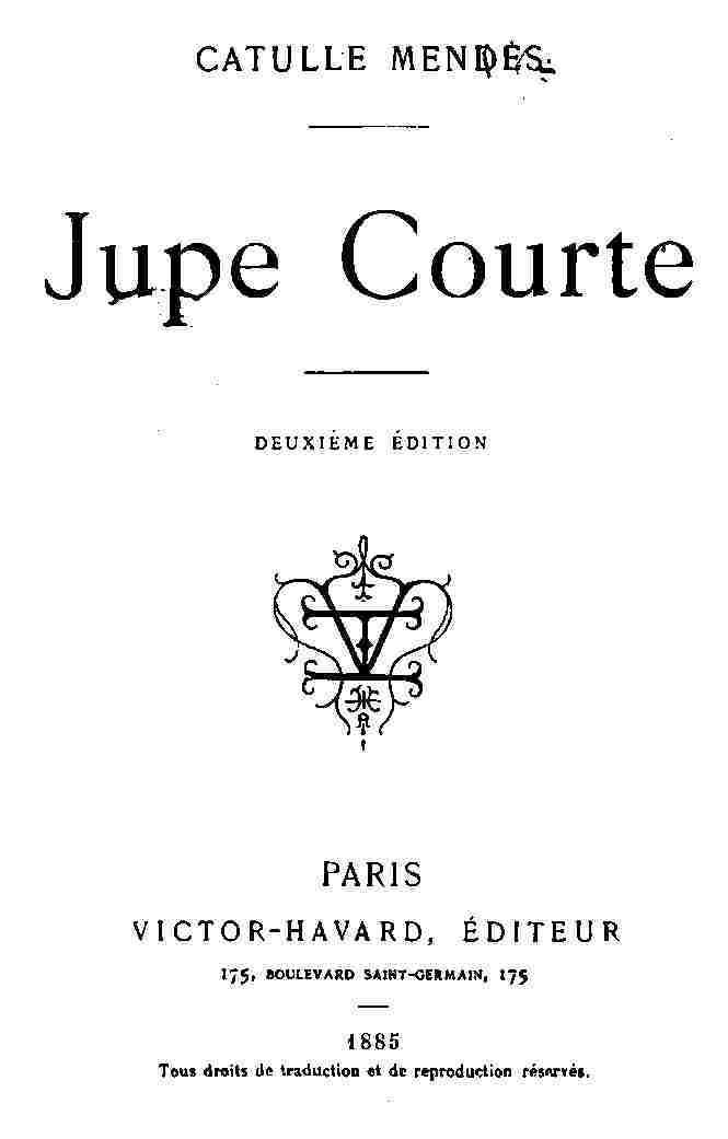 Jupe courte cover