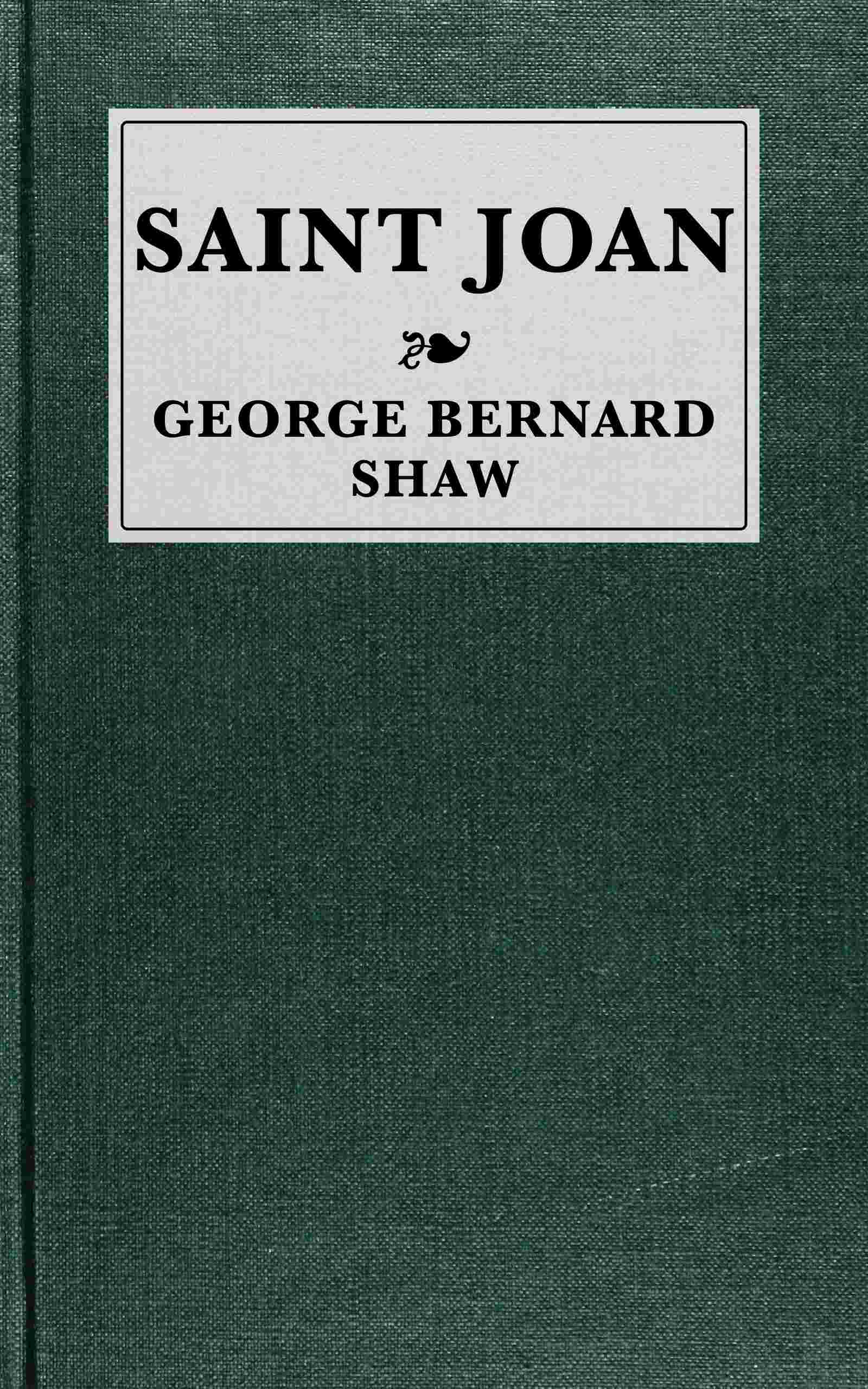 Saint Joan cover