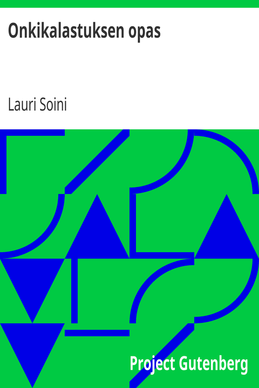 Onkikalastuksen opas cover