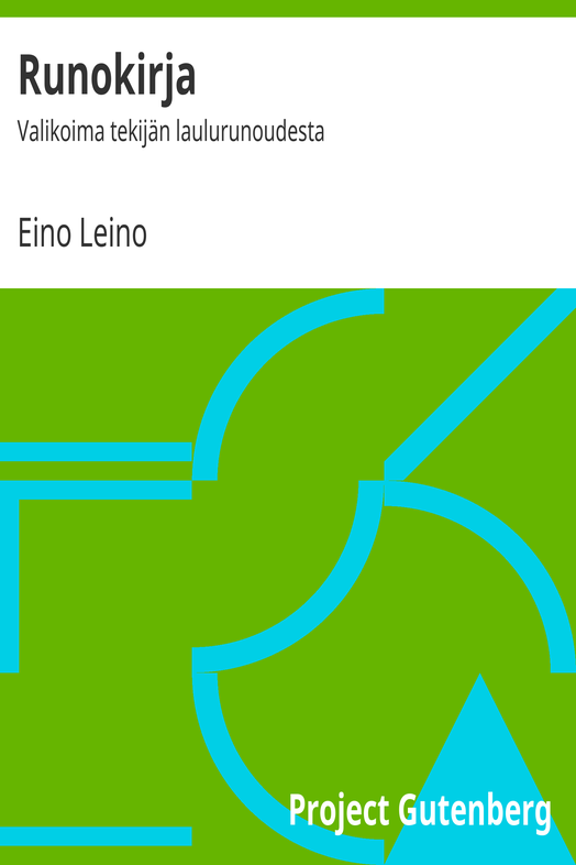 Runokirja cover