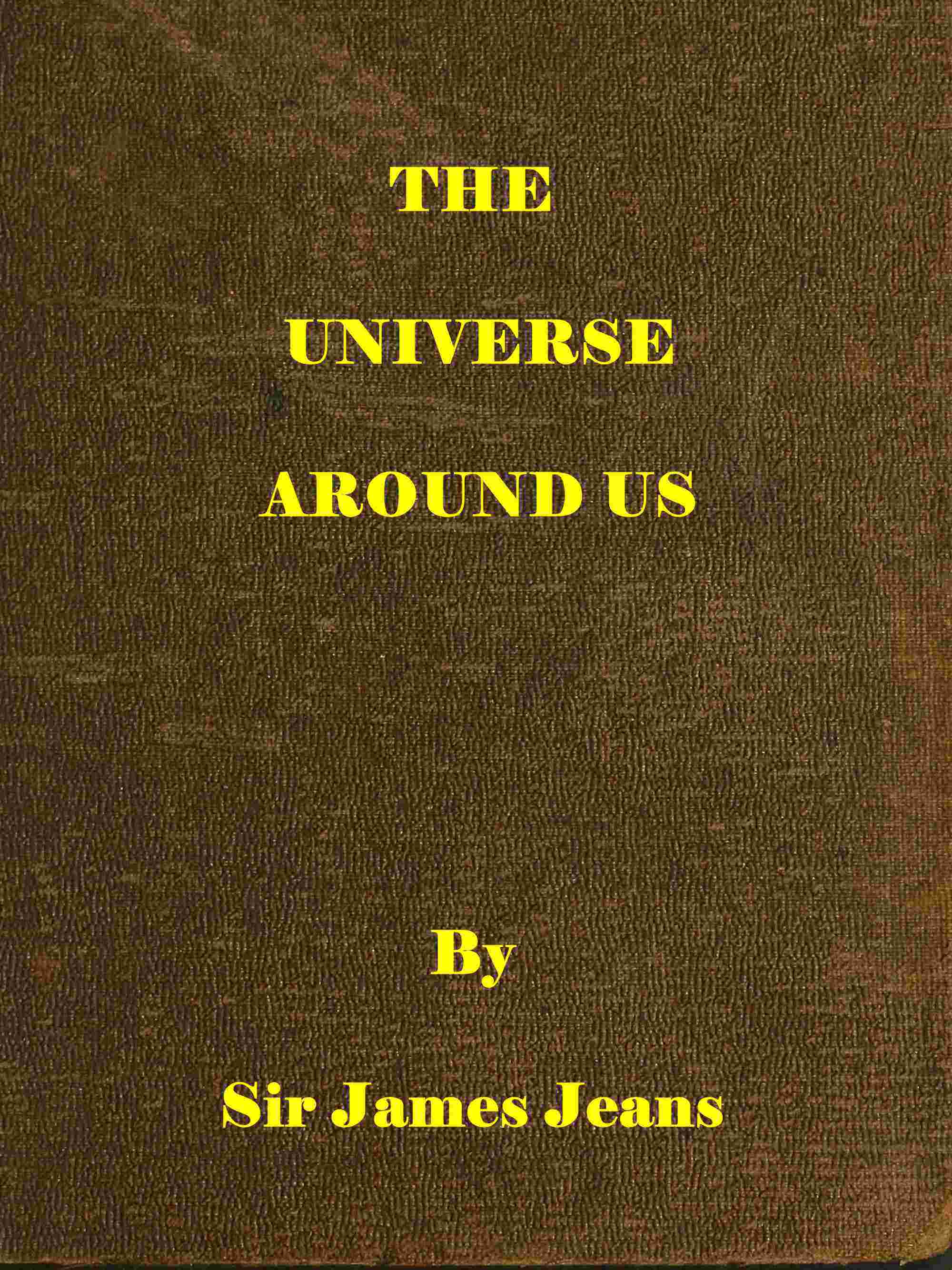 The universe around us cover