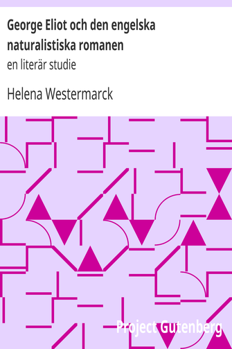 George Eliot och den engelska naturalistiska romanen cover