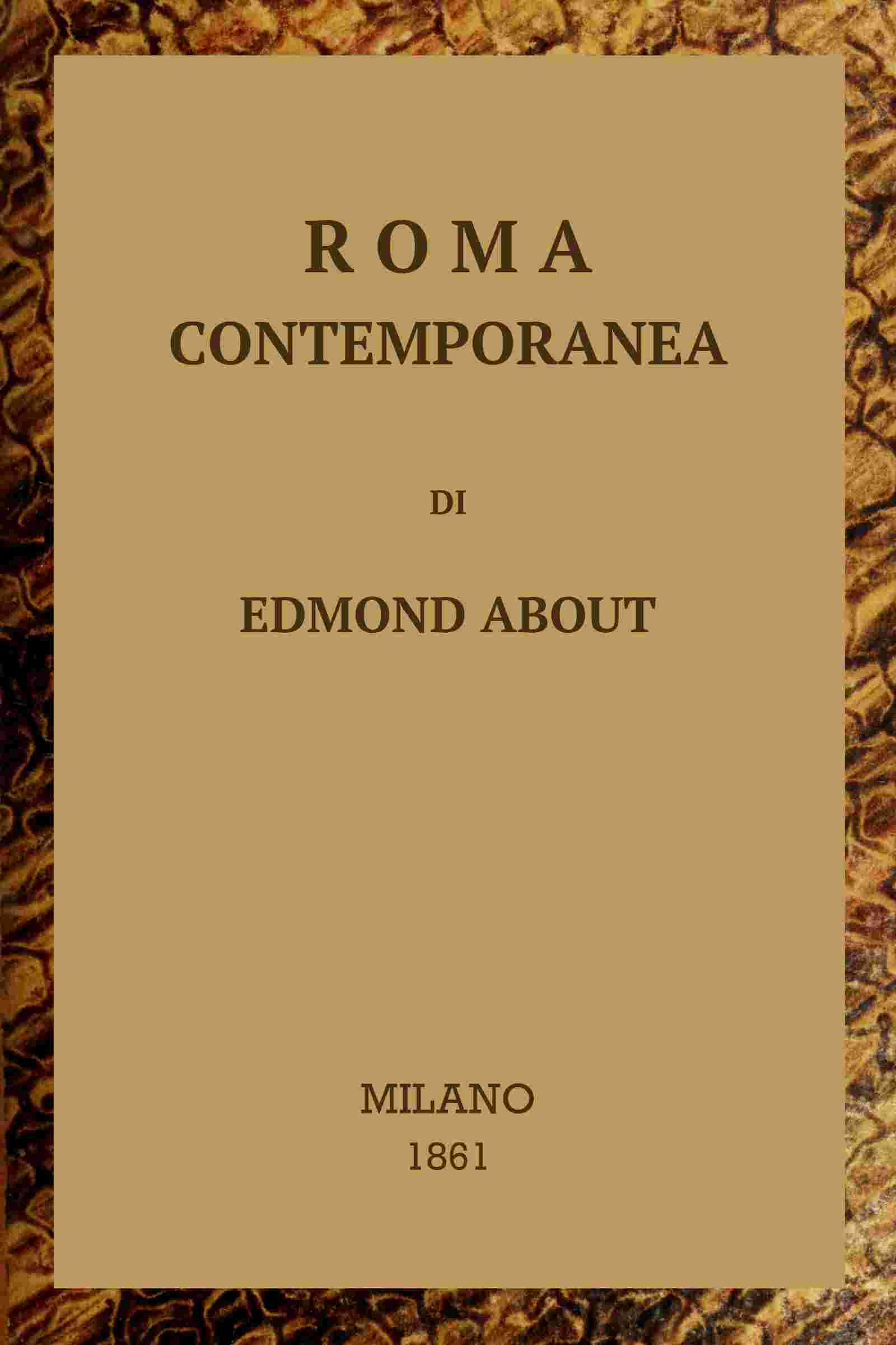 Roma contemporanea cover