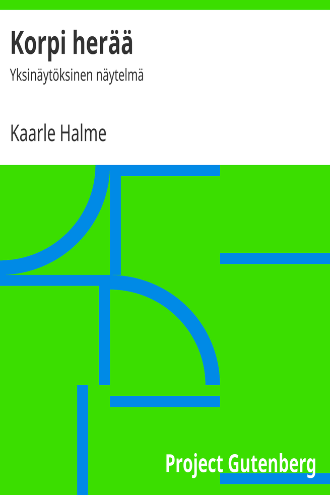 Korpi herää cover