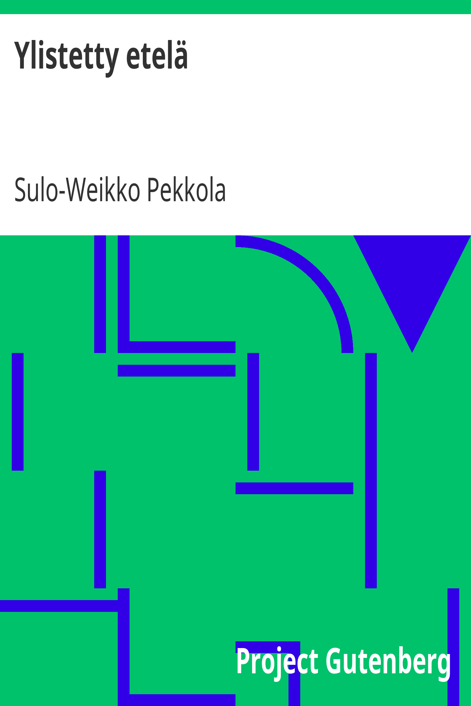 Ylistetty etelä cover