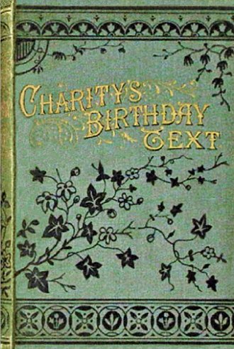 Charity's birthday text cover