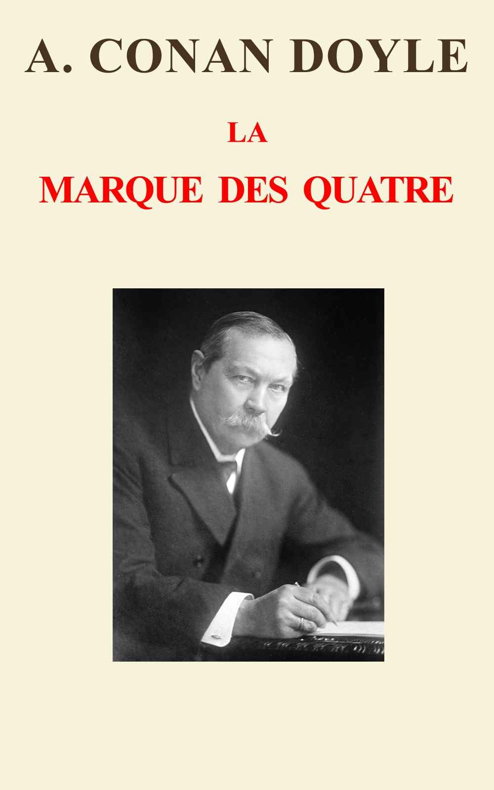 La marque des quatre cover