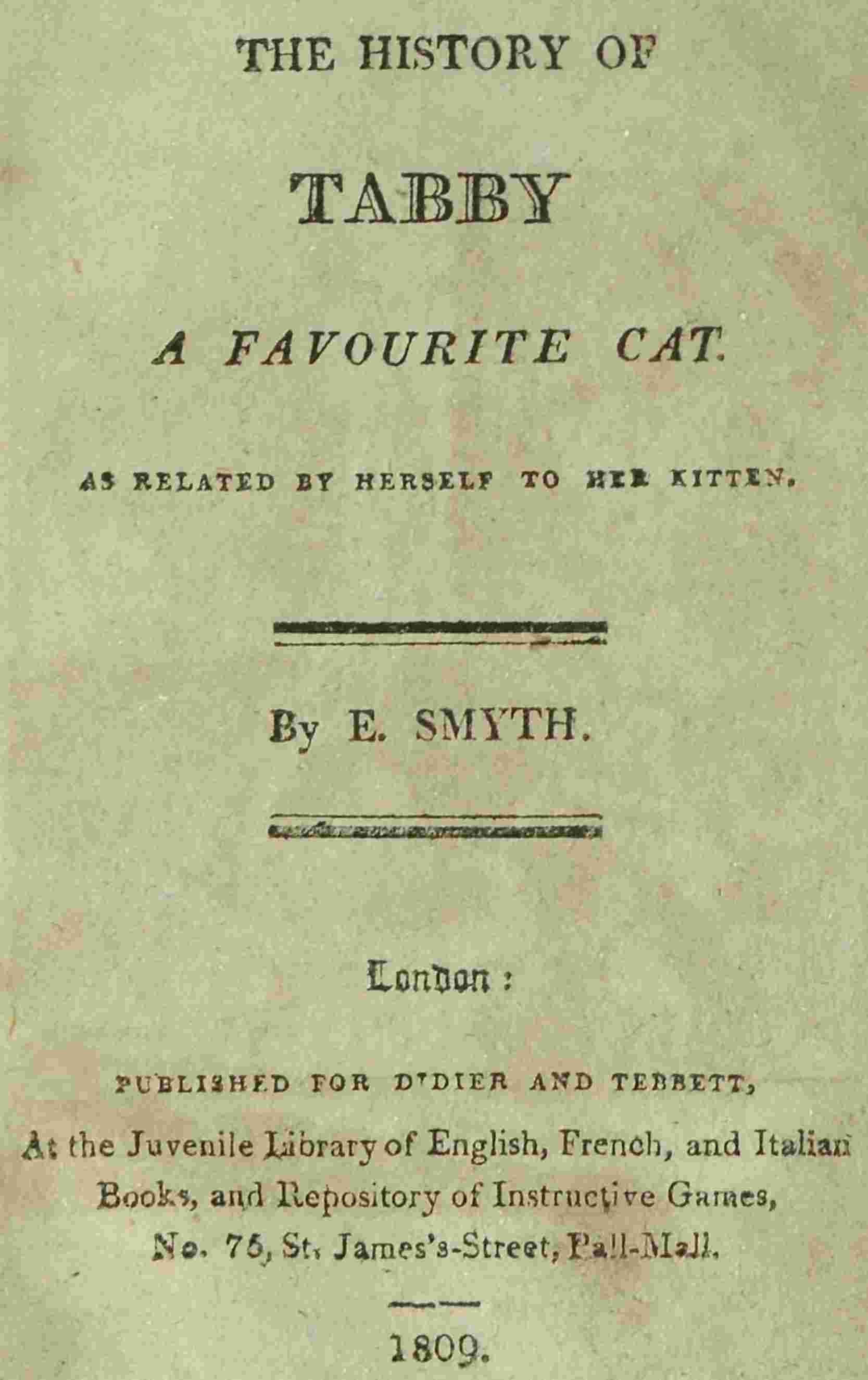 The history of Tabby, a favourite cat cover