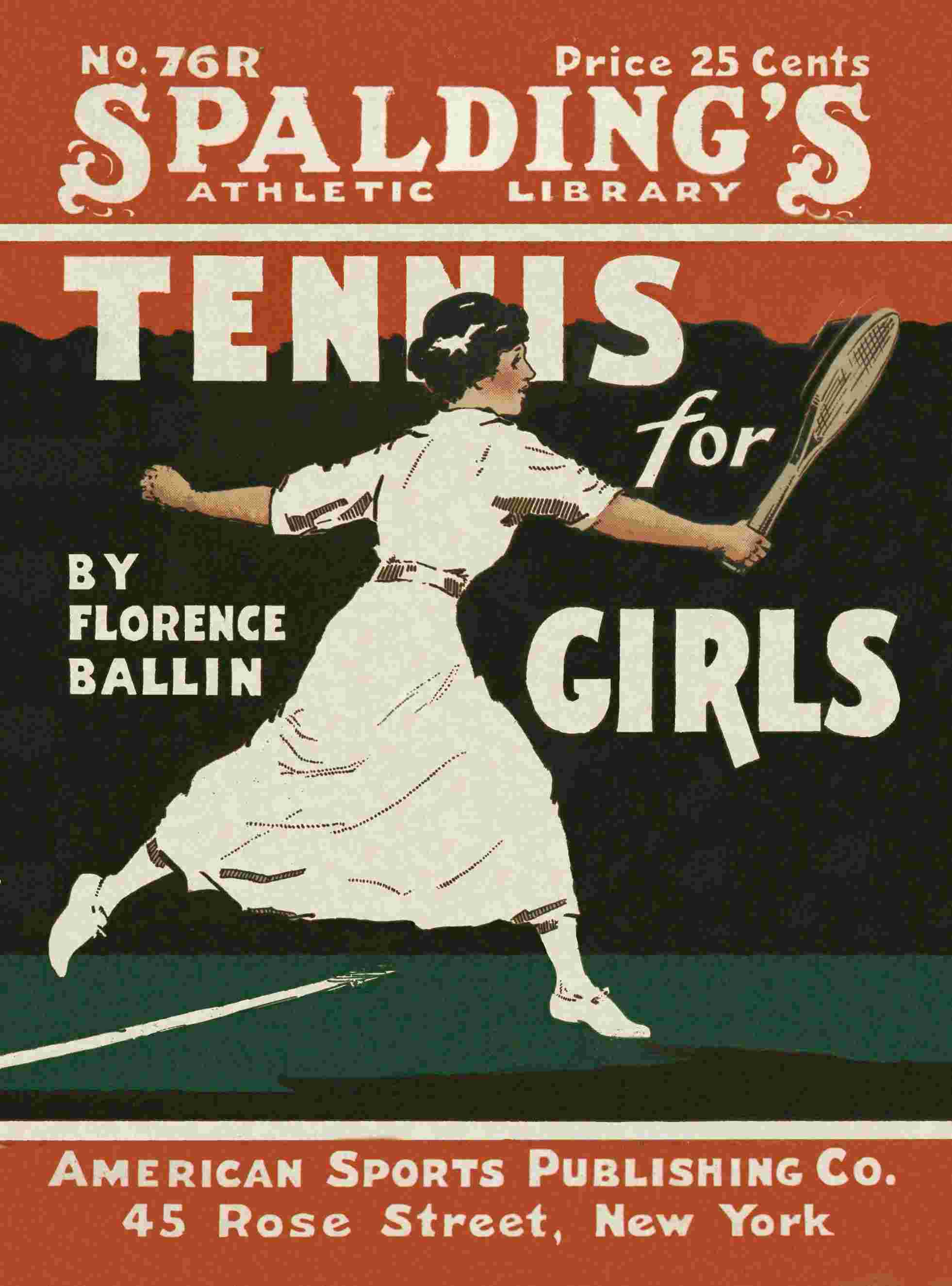 Tennis for girls cover