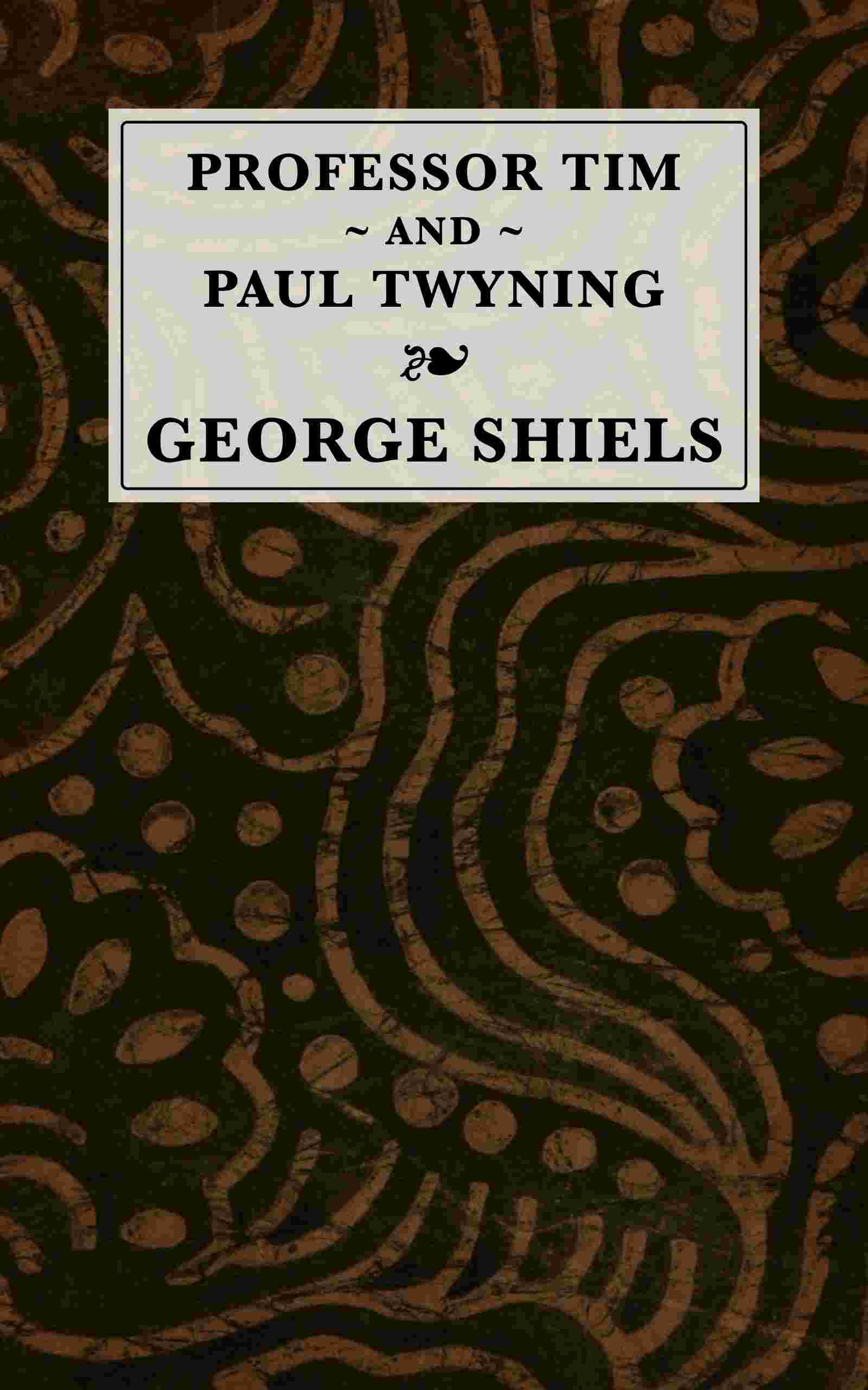 Professor Tim & Paul Twyning cover