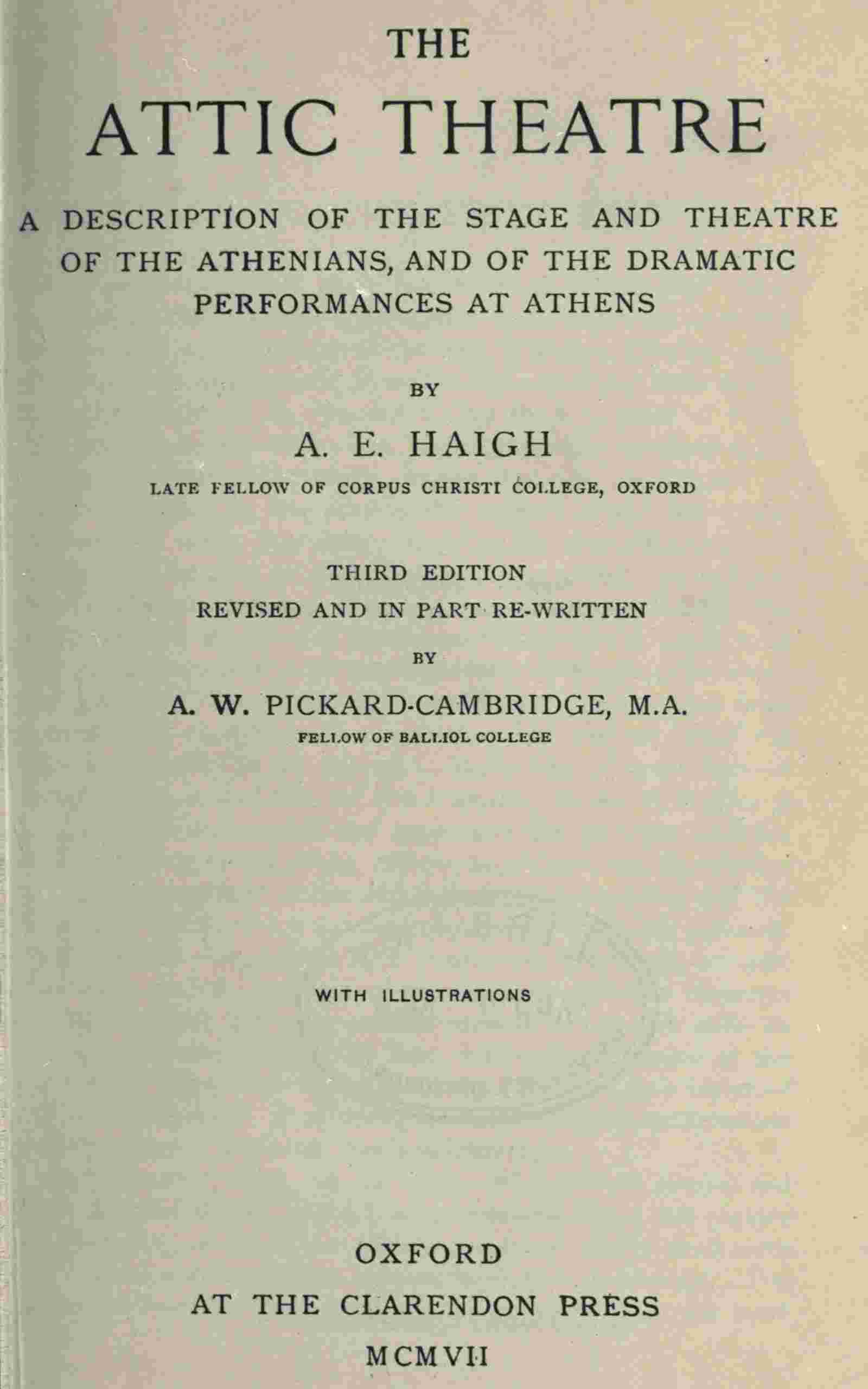 The Attic theatre cover