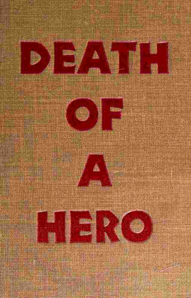 Death of a hero cover