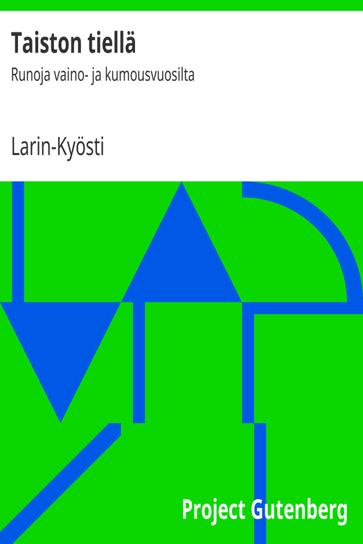 Taiston tiellä cover