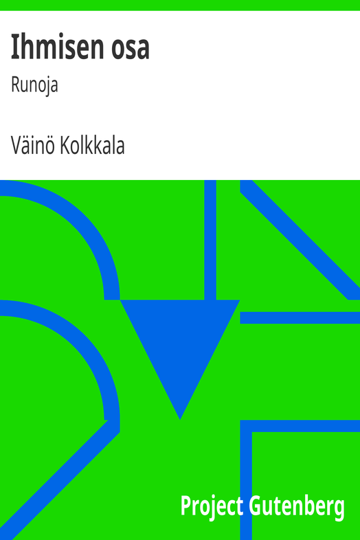 Ihmisen osa cover