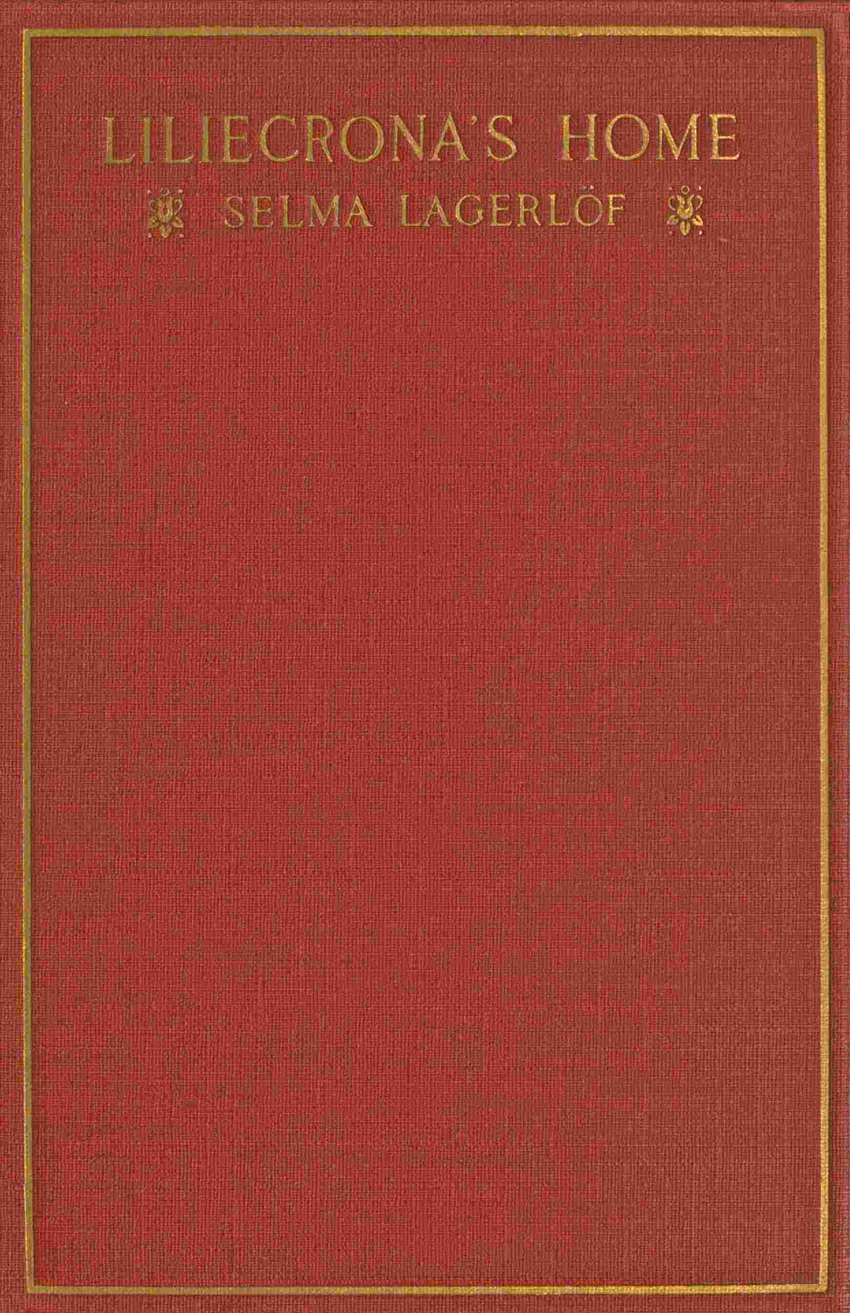 Liliecrona's home cover
