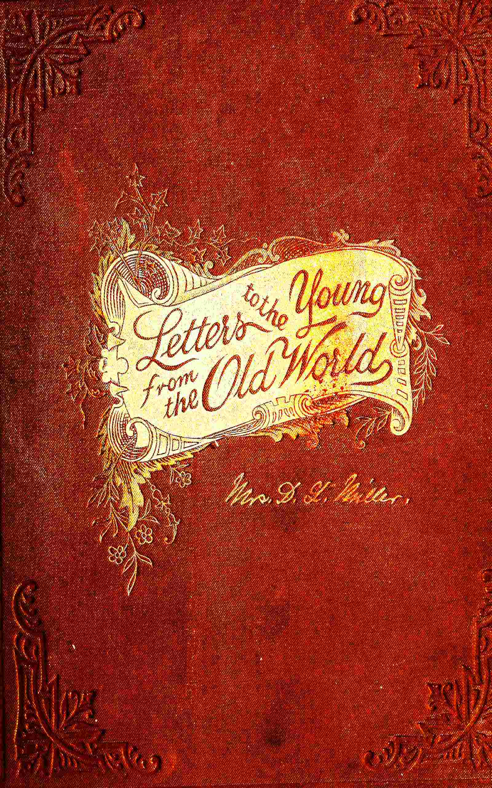 Letters to the young from the Old World cover