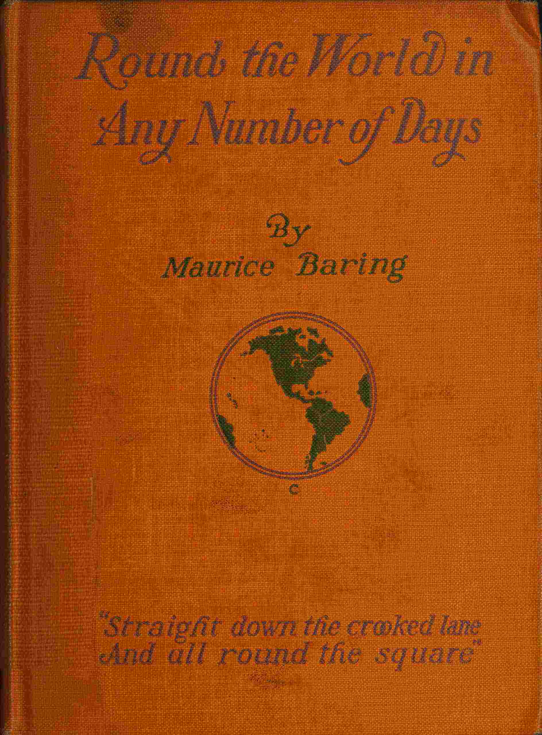 Round the world in any number of days cover