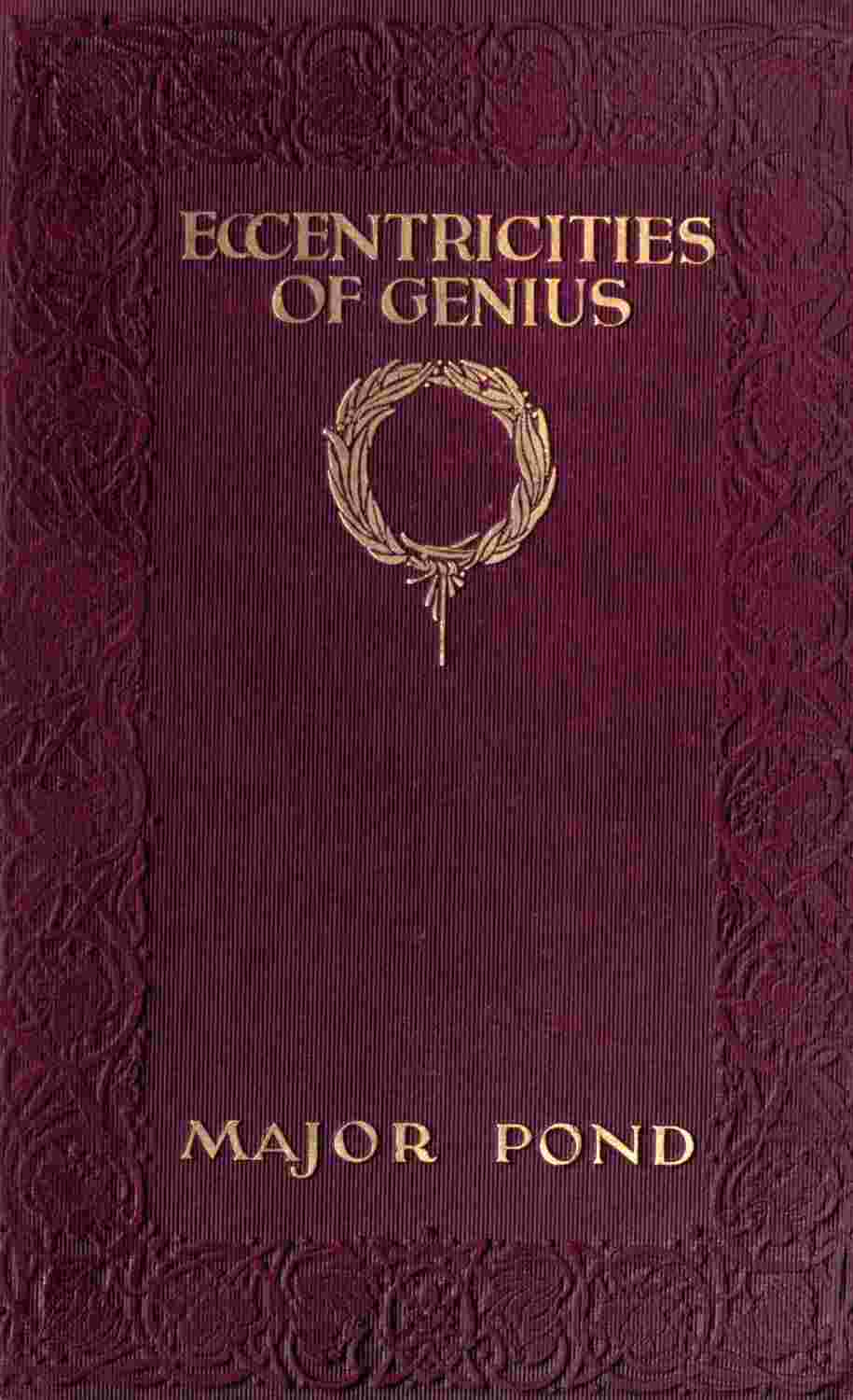 Eccentricities of genius cover