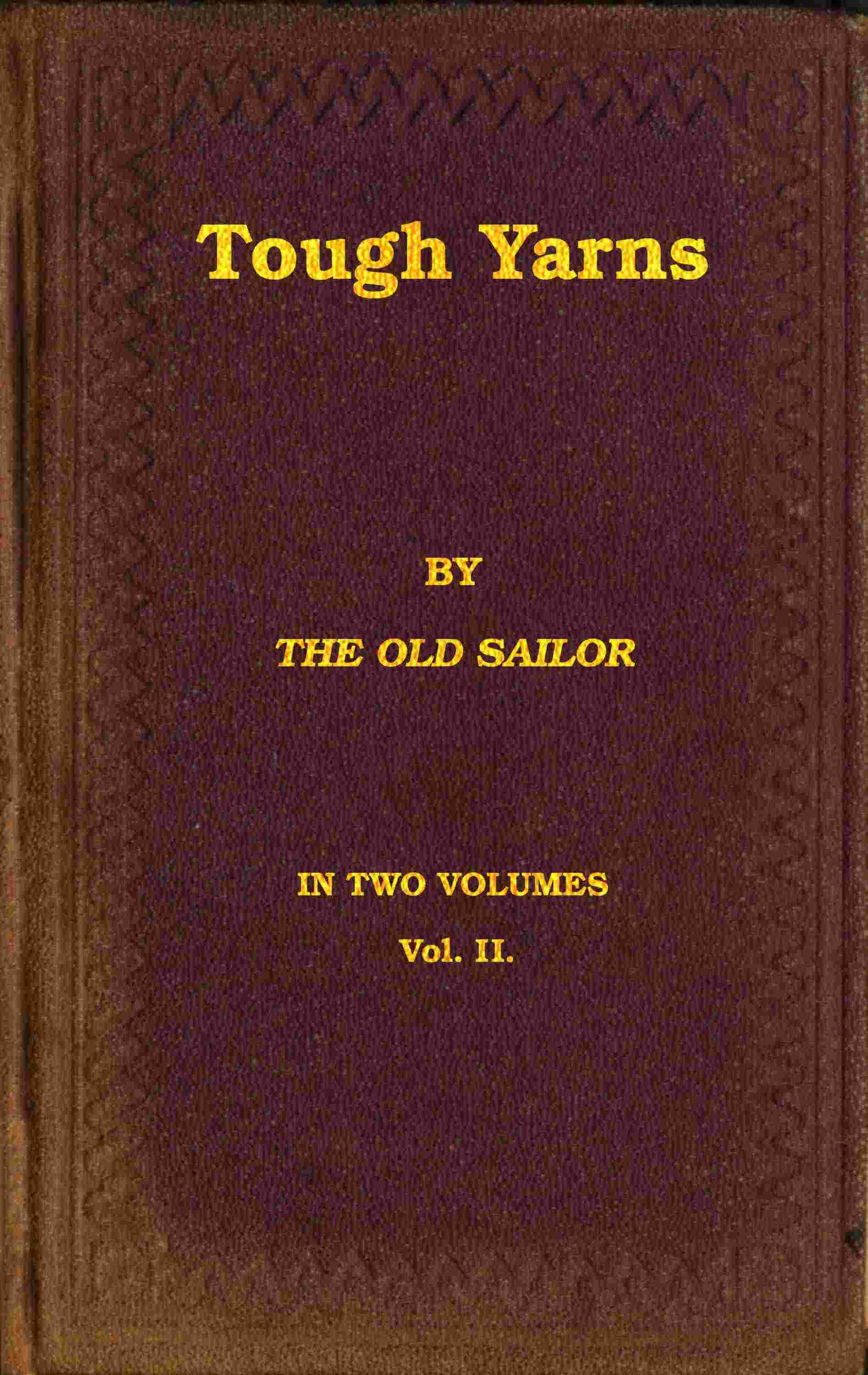 Tough yarns, vol. 2 (of 2) cover