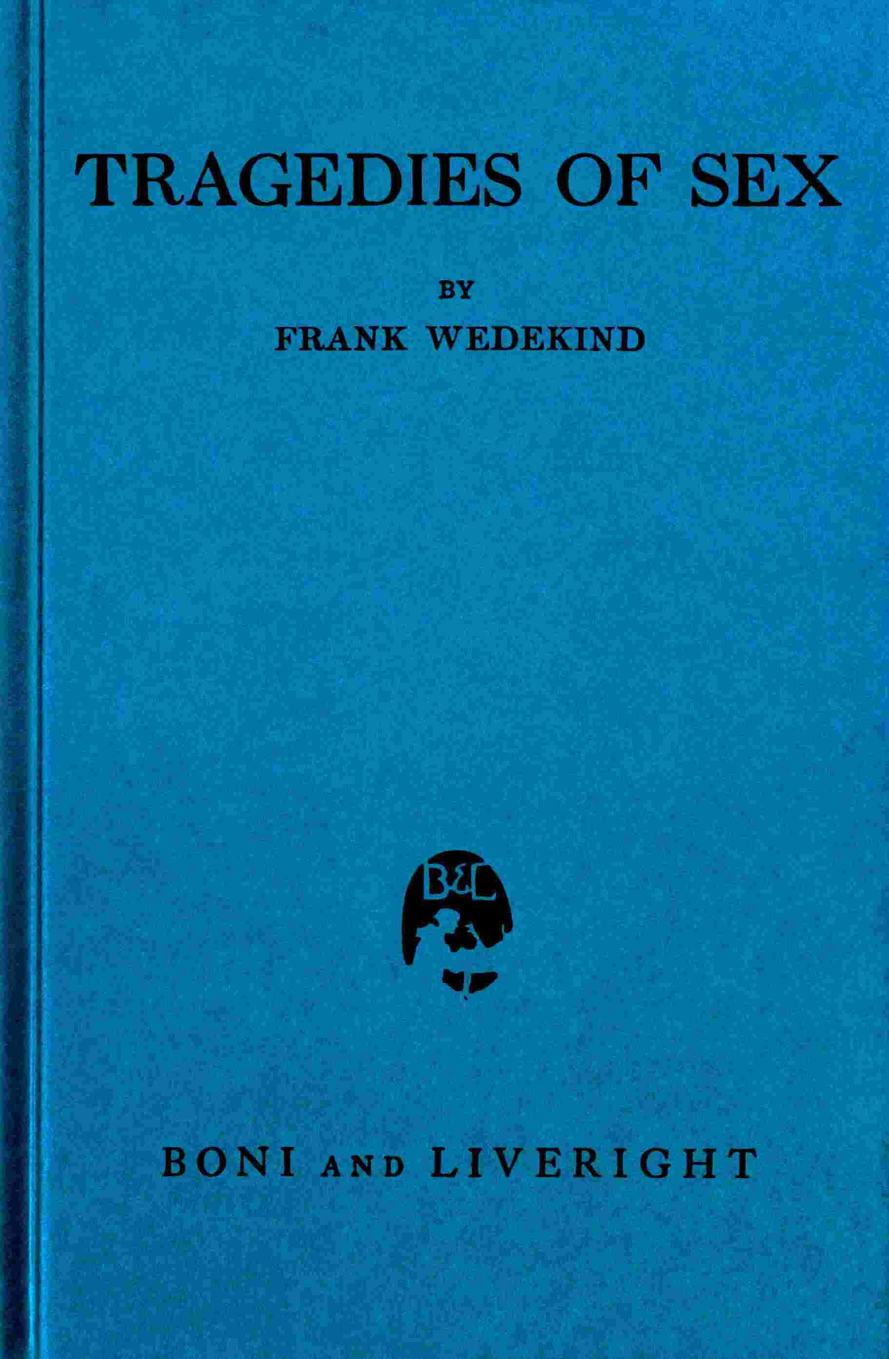 Tragedies of sex cover