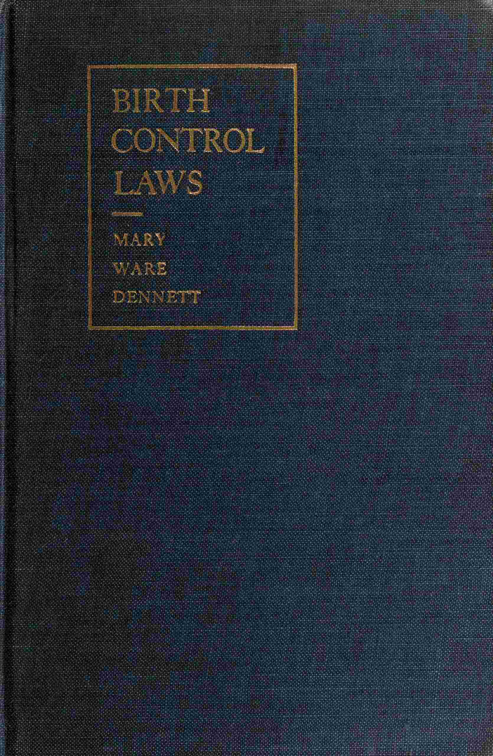 Birth control laws cover