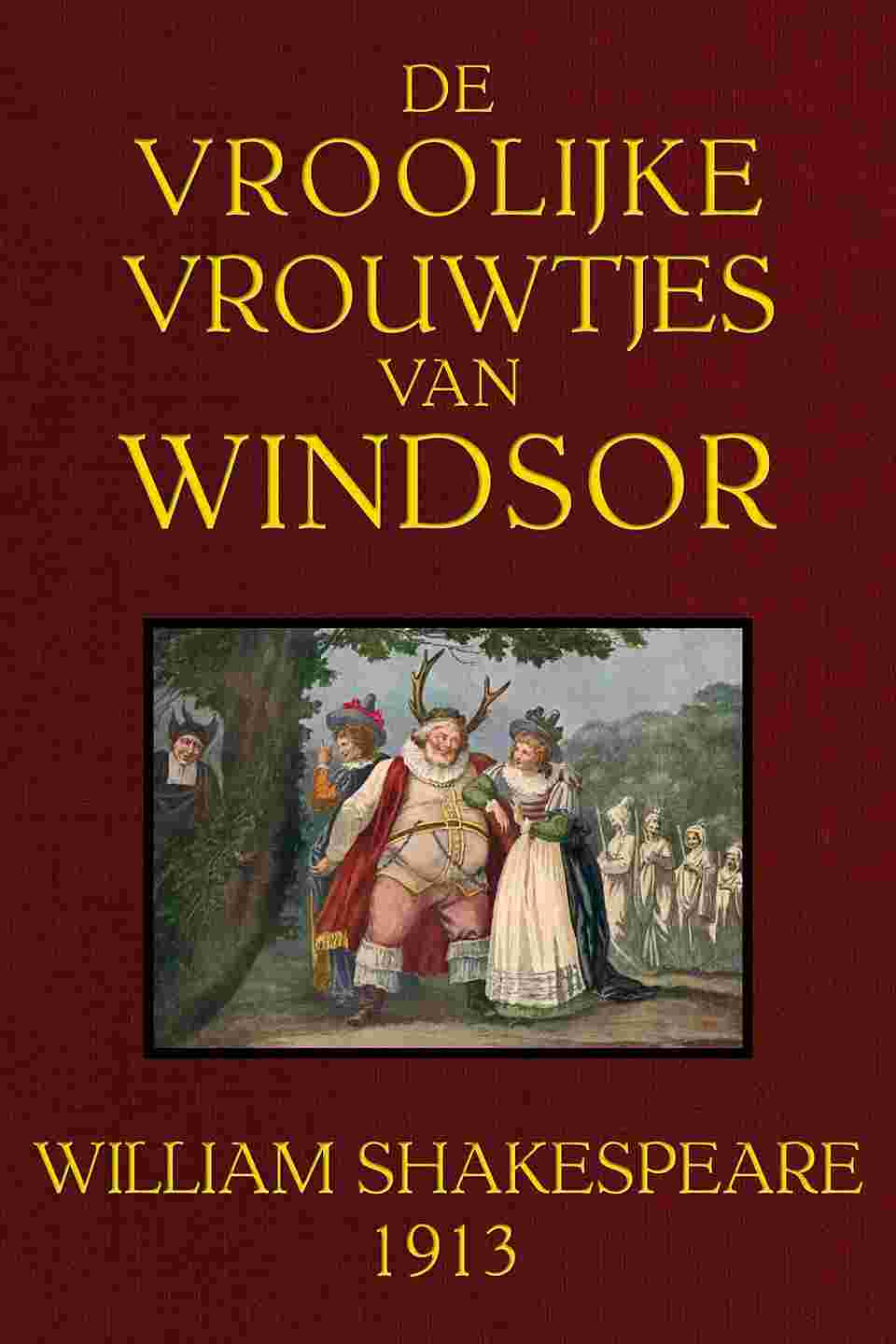 De vroolijke vrouwtjes van Windsor cover