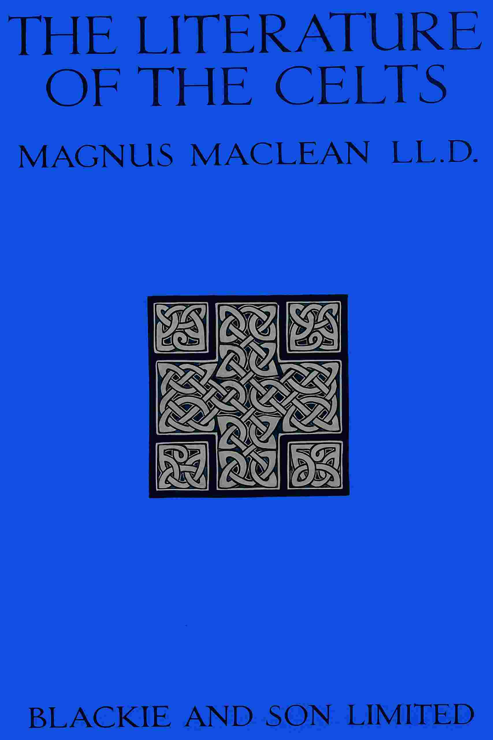 The literature of the Celts cover