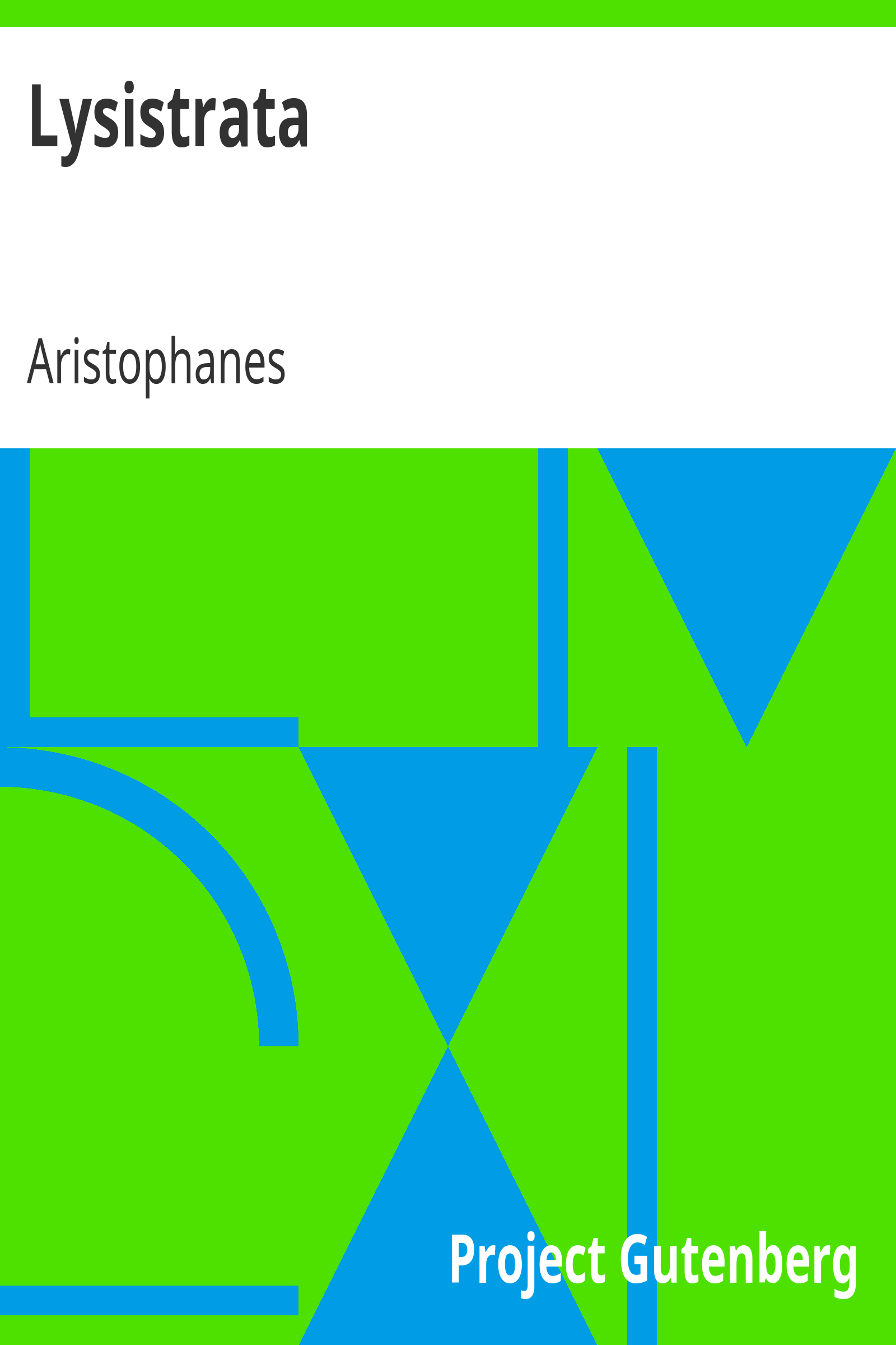 Lysistrata cover