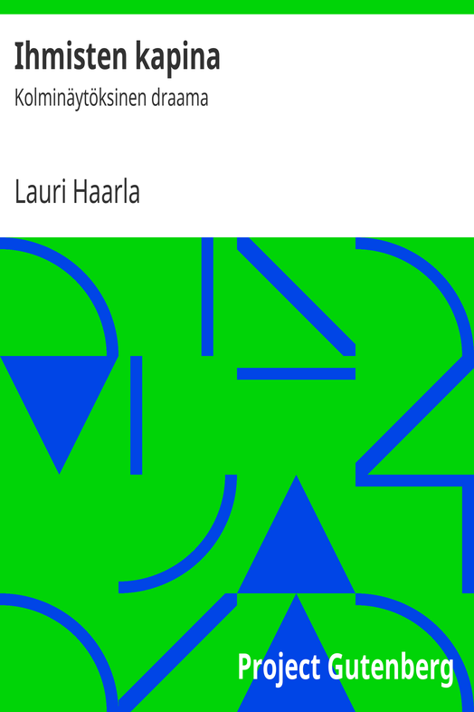 Ihmisten kapina cover